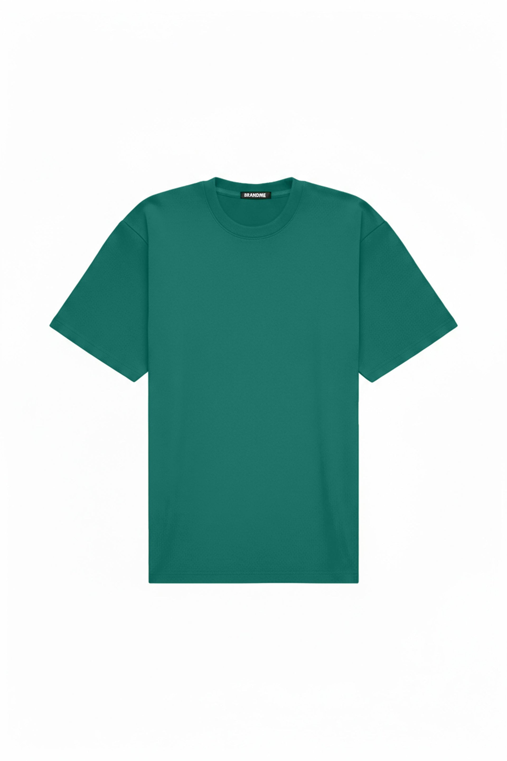 T-shirt oversize w kolorze Kelly Green, polska produkcja, certyfikowana dzianina idealna pod nadruk