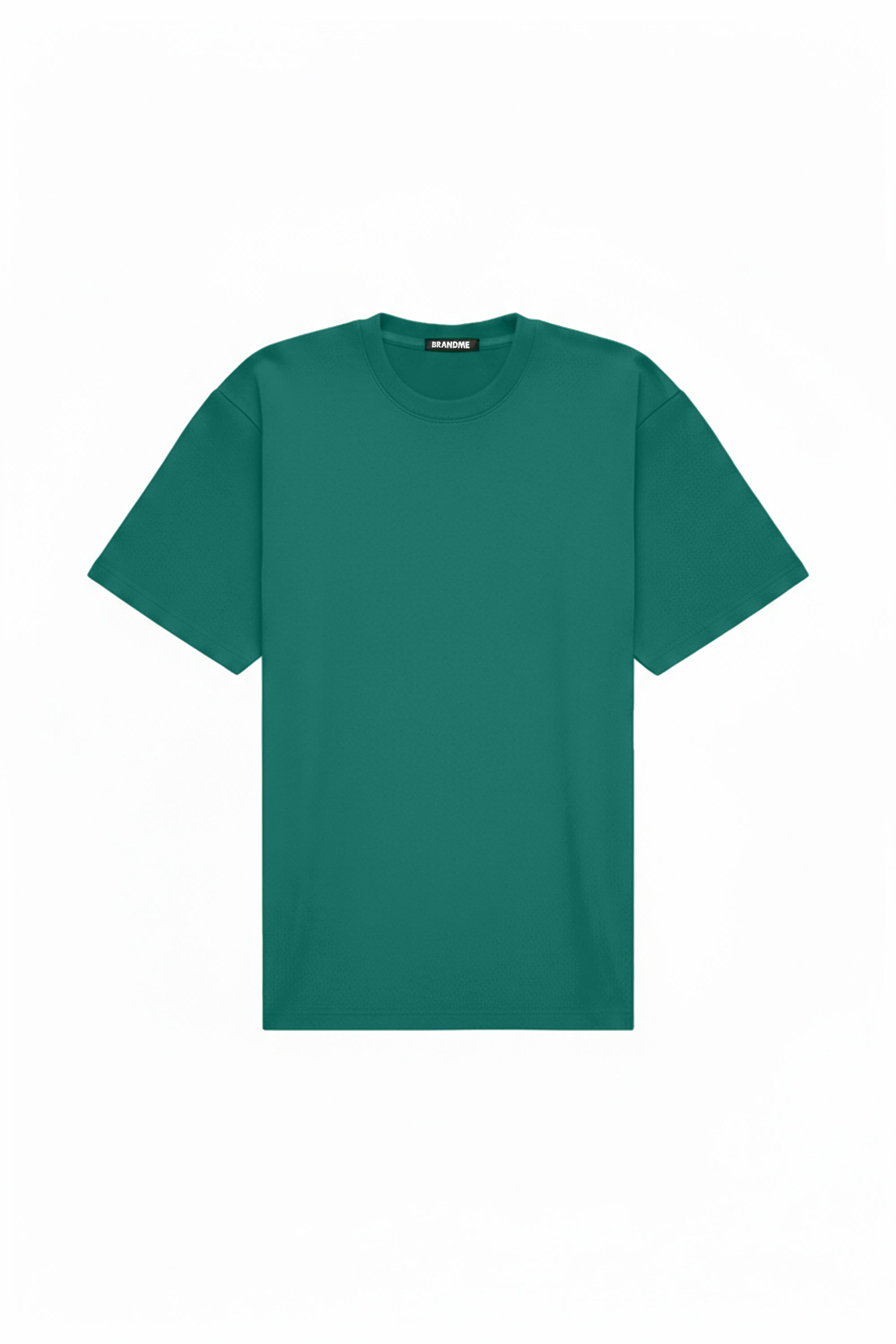 T-shirt oversize w kolorze Kelly Green, polska produkcja, certyfikowana dzianina idealna pod nadruk