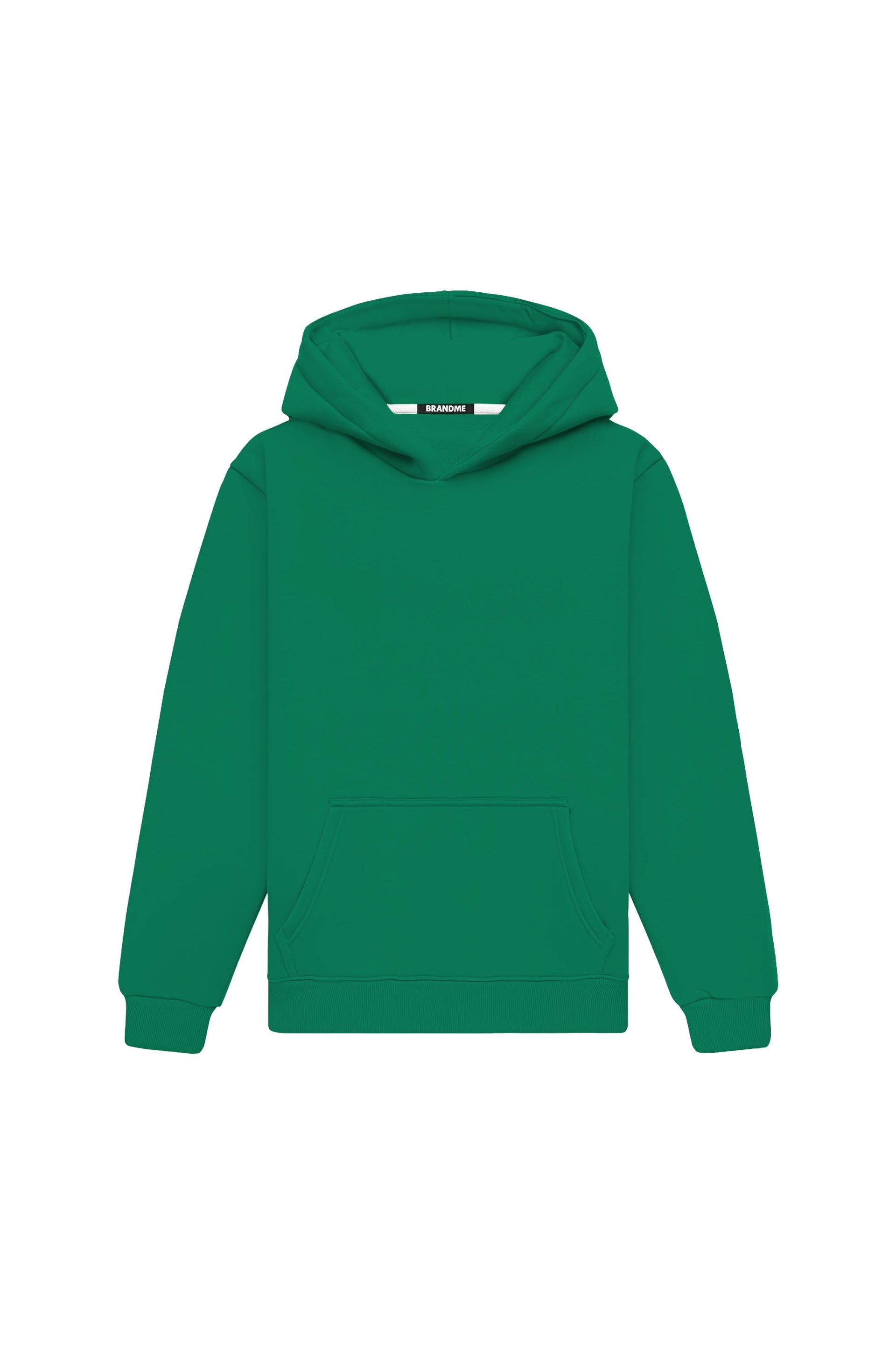 Bluza z kapturem regular green hoodie certified quality Polish made