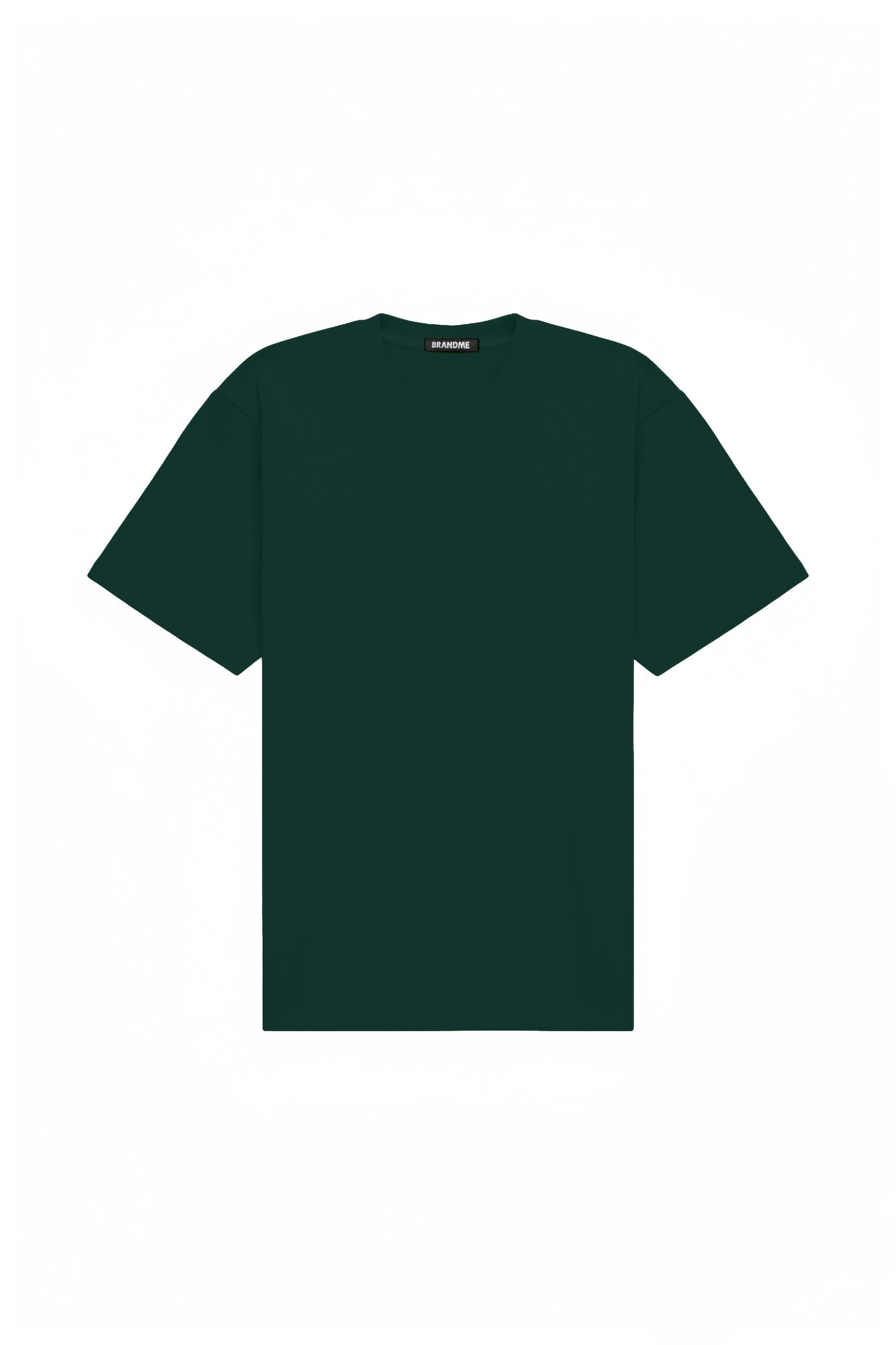 T-shirt oversize STRETCH Verde w zielonym kolorze, polska produkcja, idealny do nadruku, certyfikowana dzianina