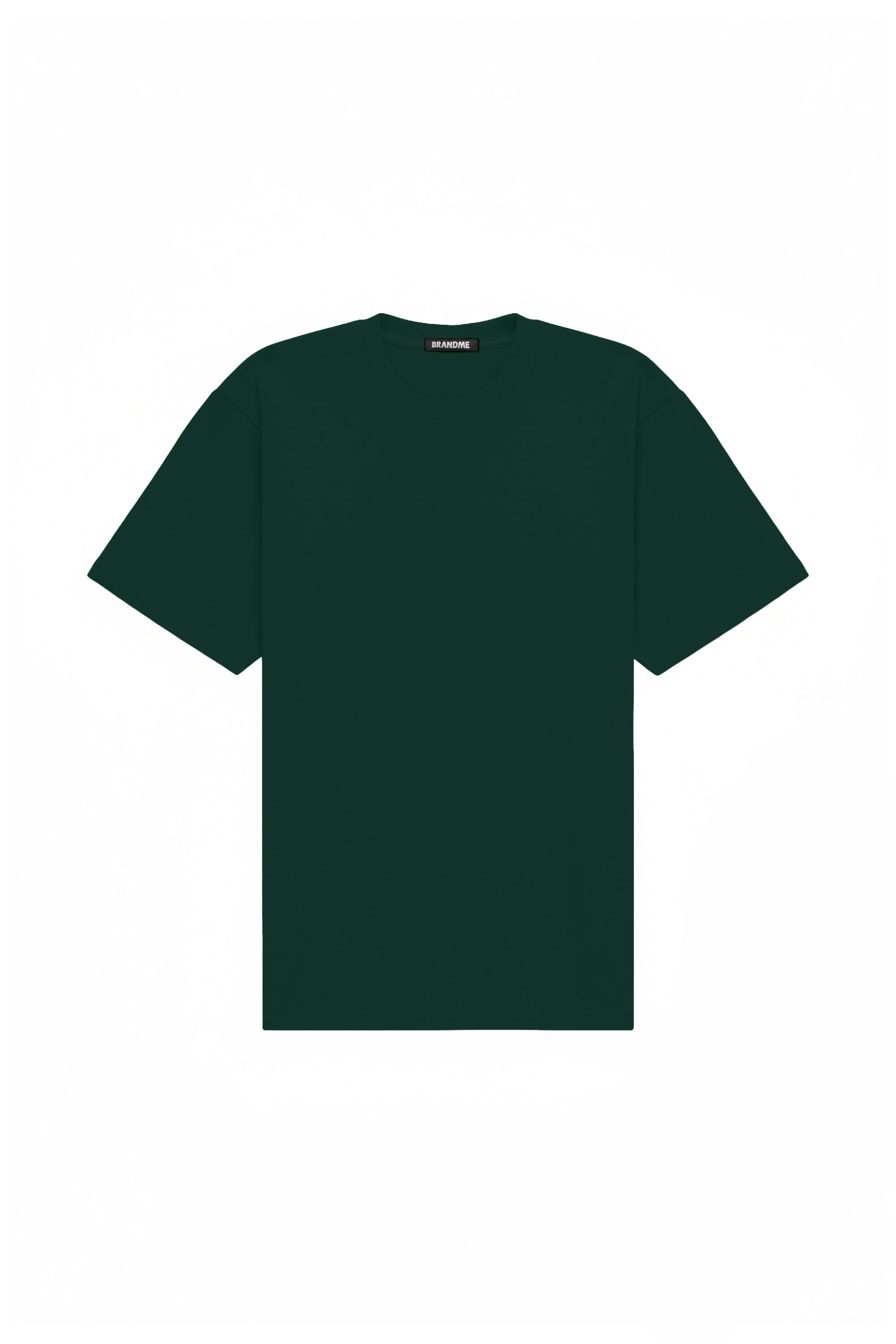 T-shirt oversize STRETCH Verde w zielonym kolorze, polska produkcja, idealny do nadruku, certyfikowana dzianina