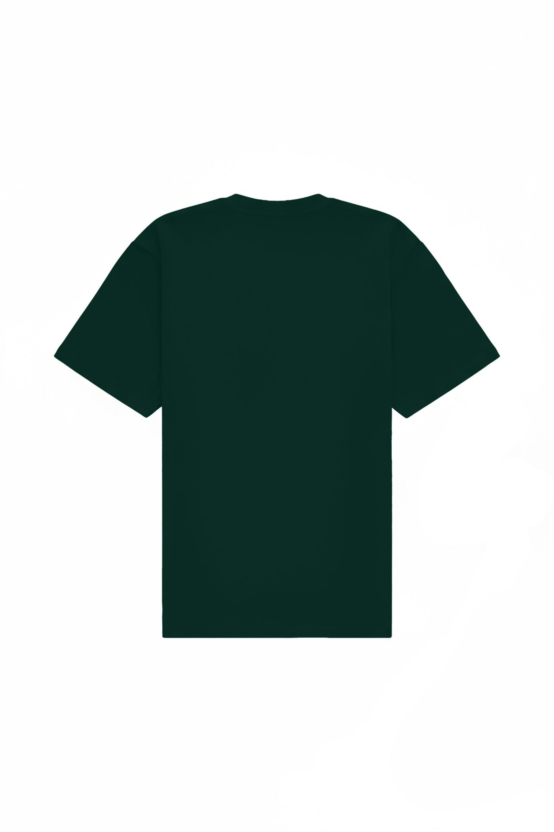 T-shirt oversize STRETCH VERDE zielony, polska produkcja, idealny pod nadruk, certyfikowana dzianina