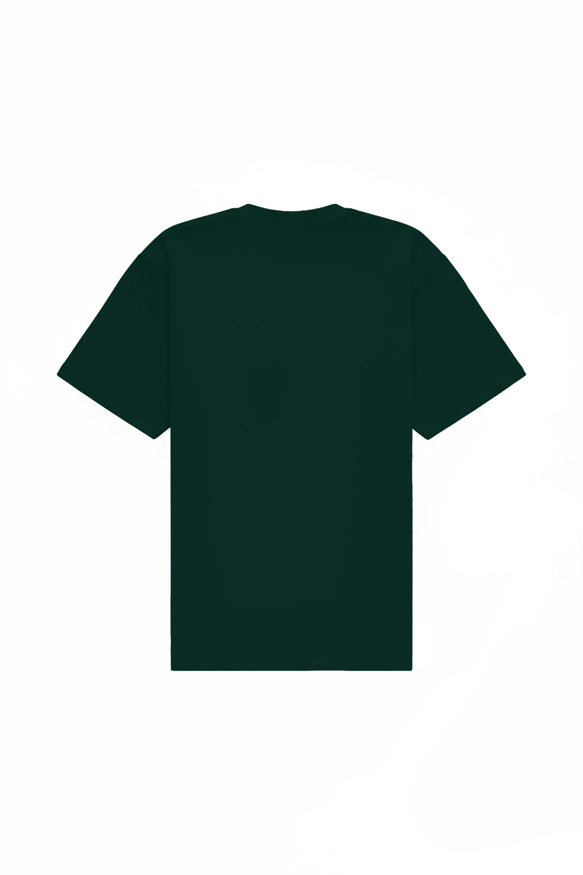 T-shirt oversize STRETCH VERDE zielony, polska produkcja, idealny pod nadruk, certyfikowana dzianina
