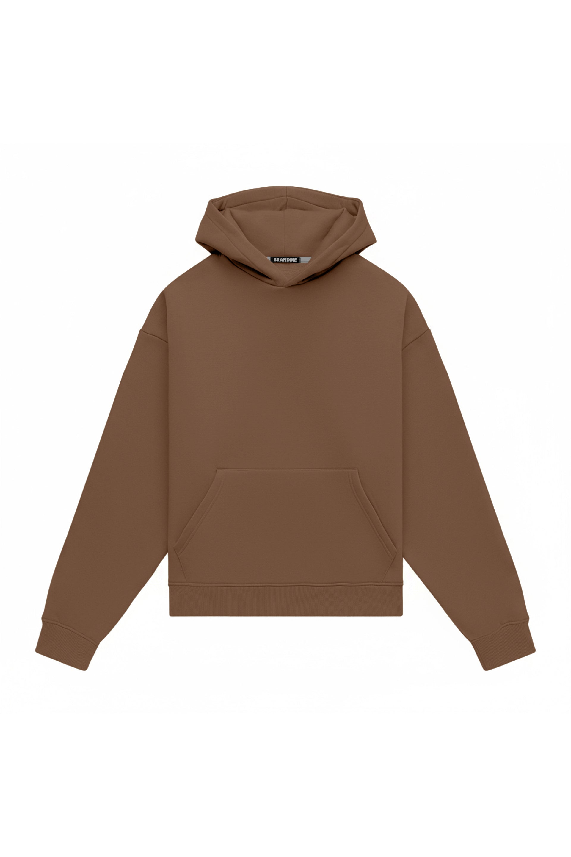 Hoodie oversize LIGHT BRUSHED BROWN