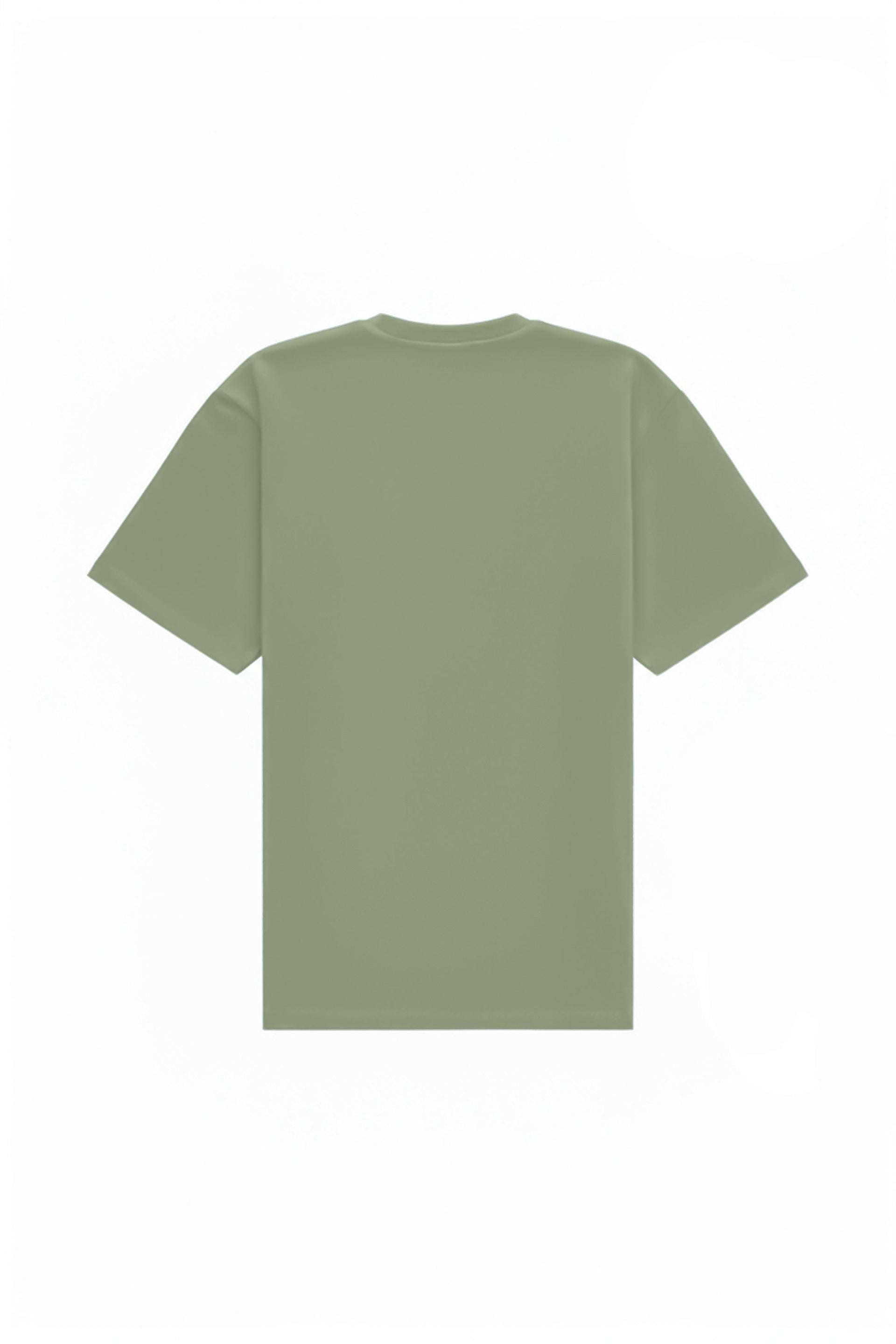 Oversize T-shirt Stretch Almond made in Poland with certified fabric suitable for printing