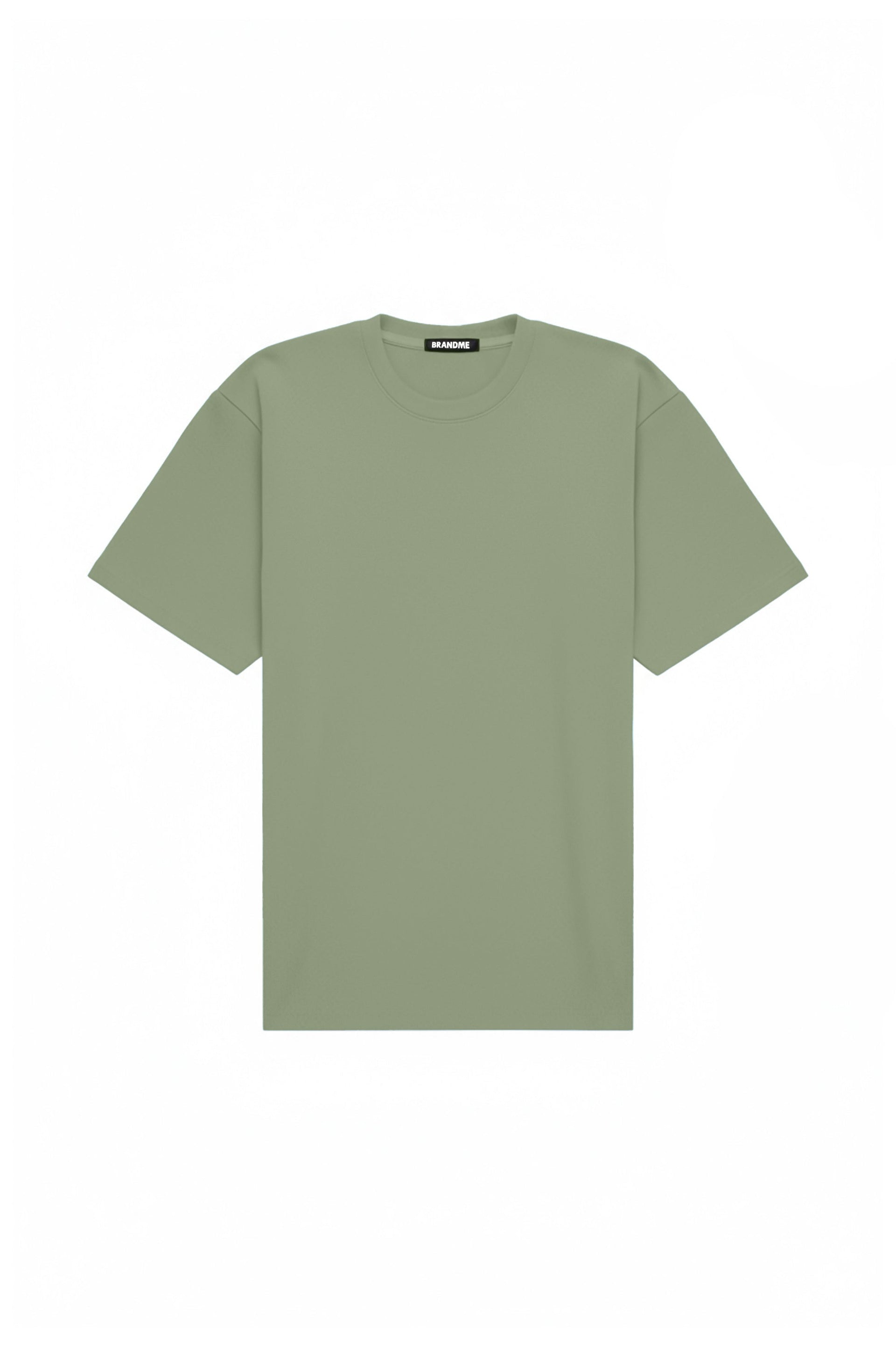 T-shirt oversize stretch almond in certified quality fabric, ideal for printing and embroidery
