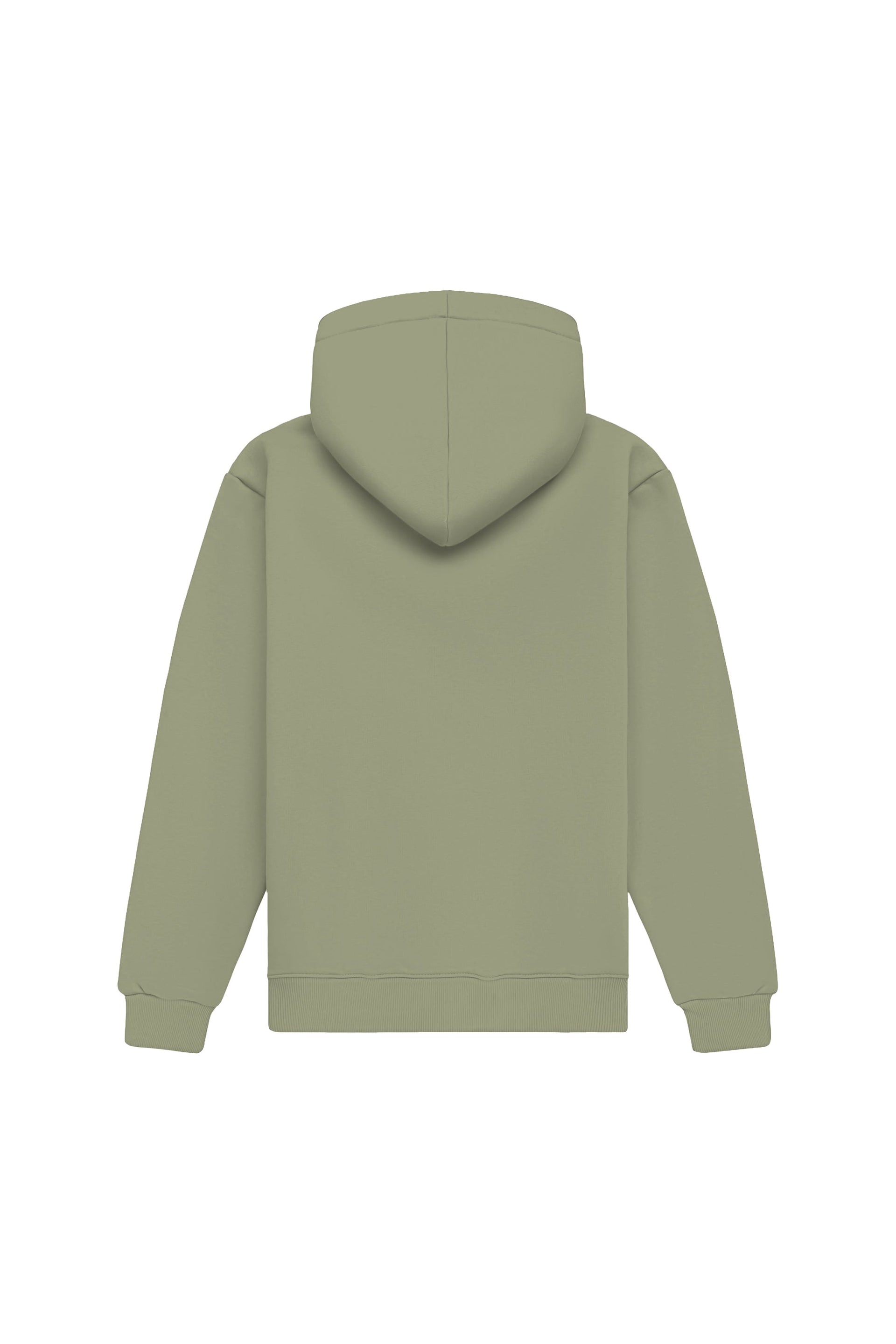 Bluza z kapturem regular light loop almond hoodie made in Poland with certified fabric