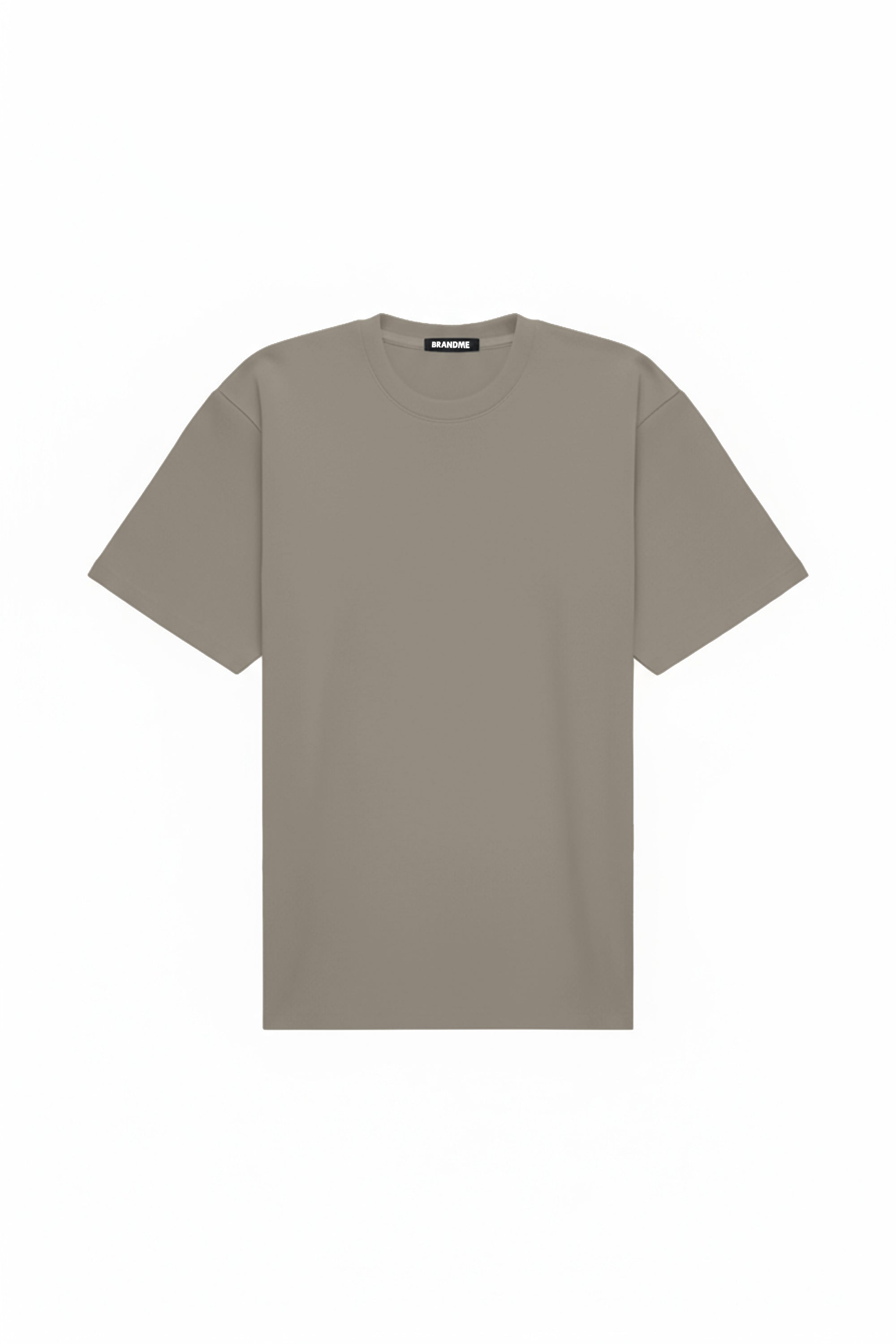 T-shirt oversize stretch cement in Polish-made certified fabric suitable for various prints