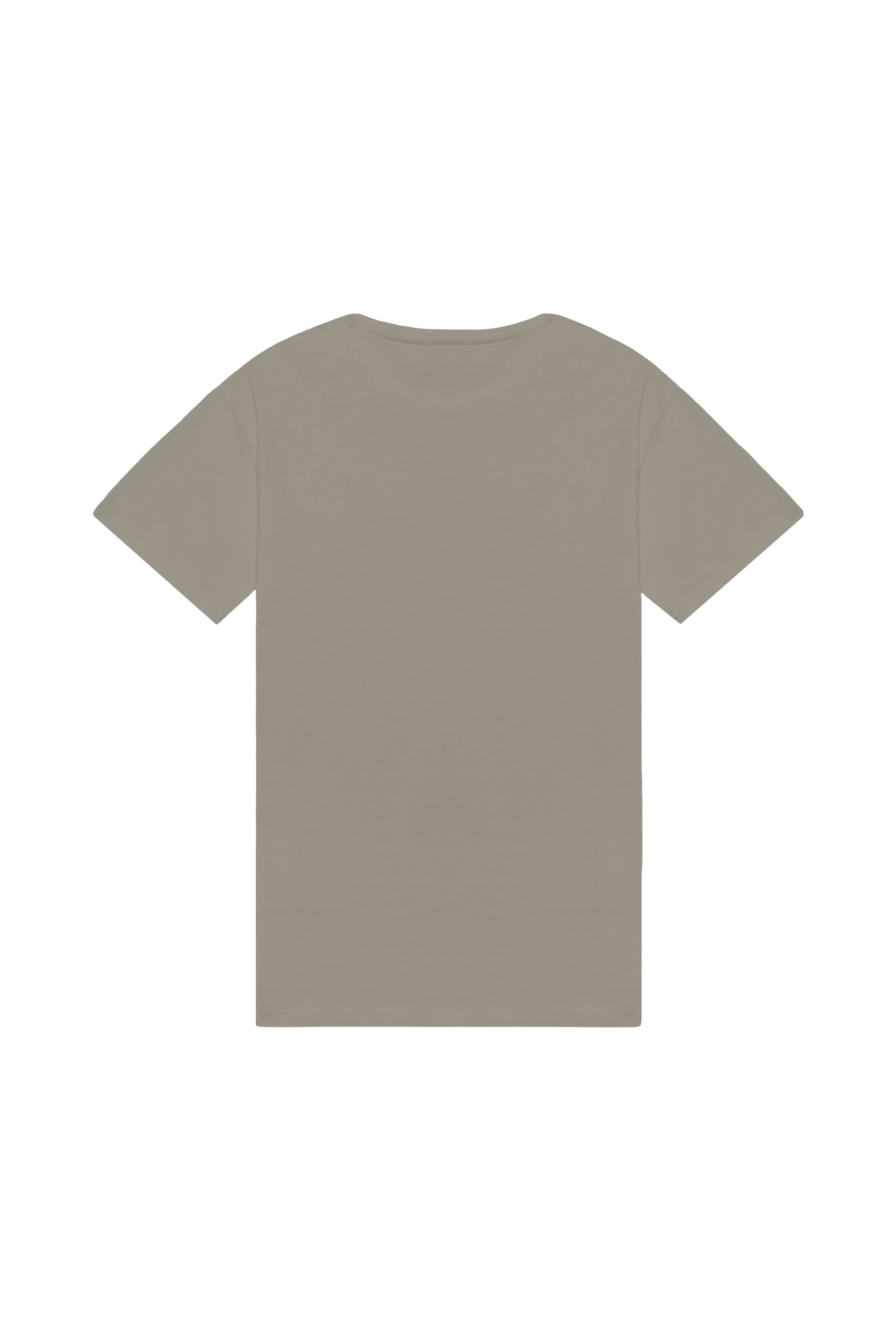 T-shirt regular STRETCH CEMENT