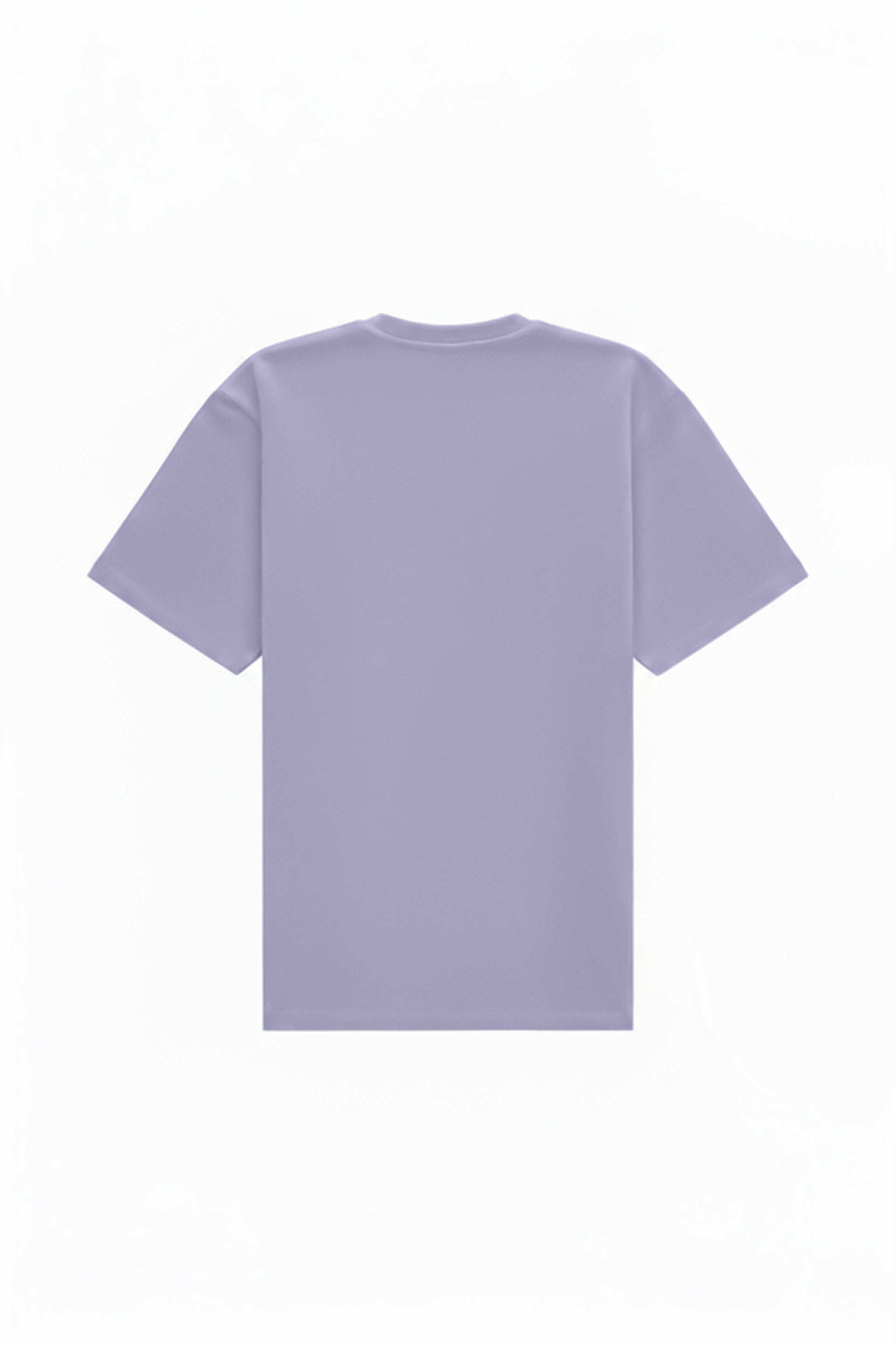 T-shirt oversize w kolorze fioletowym, wygodny i certyfikowany materiał idealny pod nadruki