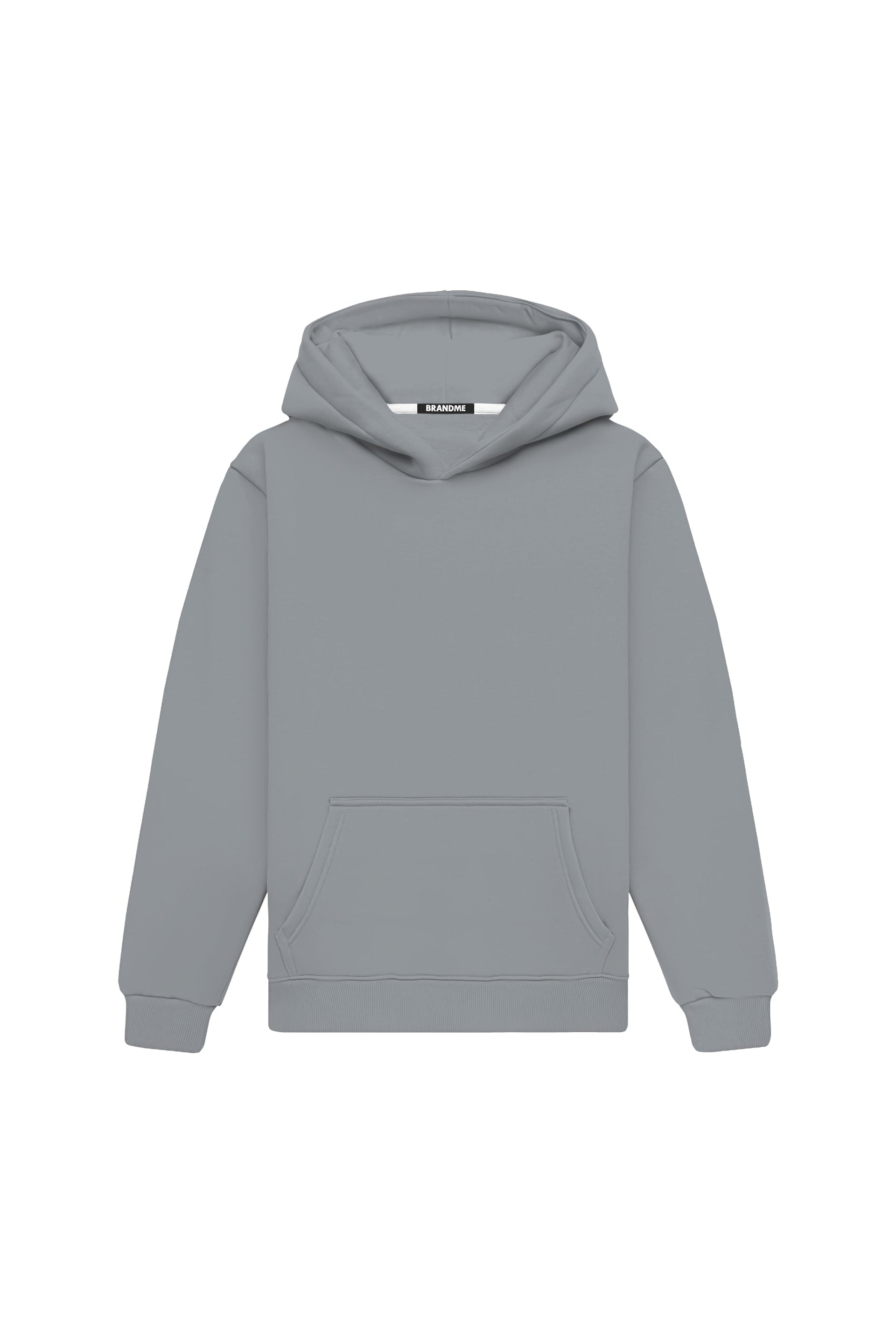 Bluza z kapturem regular fit LIGHT LOOP VIOLET ICE wykonana w Polsce z certyfikowanej dzianiny