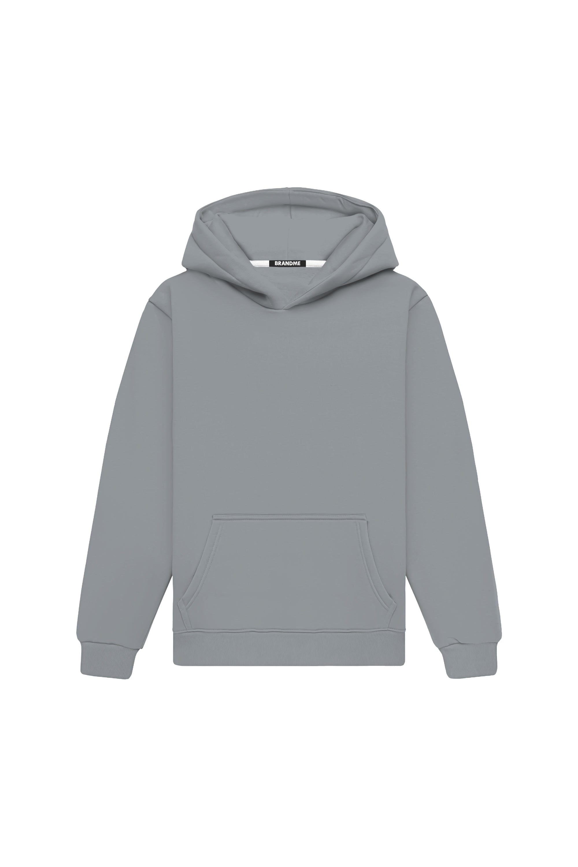 Bluza z kapturem regular fit LIGHT LOOP VIOLET ICE wykonana w Polsce z certyfikowanej dzianiny