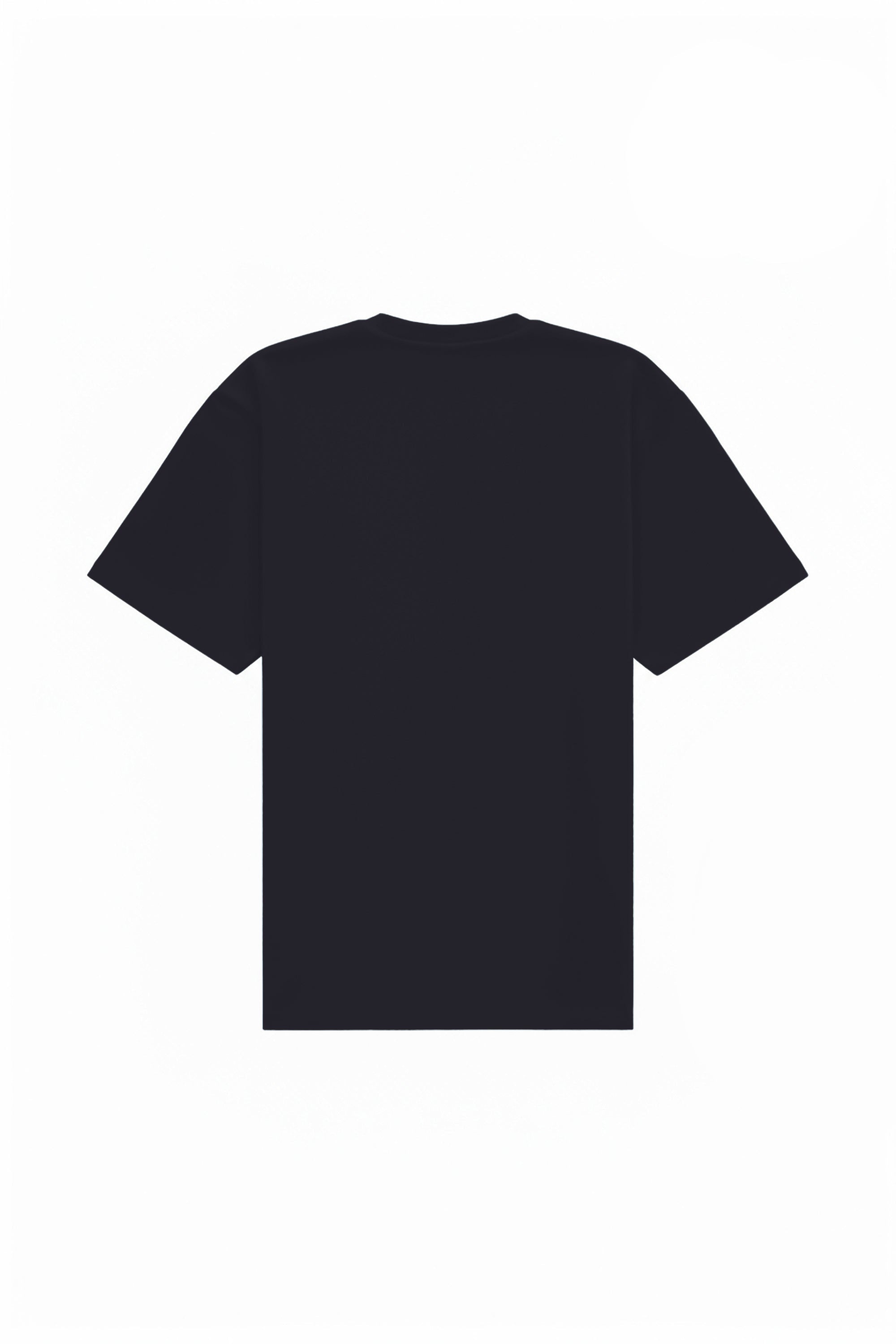 Oversize dark gray T-shirt made in Poland with certified quality fabric ideal for printing
