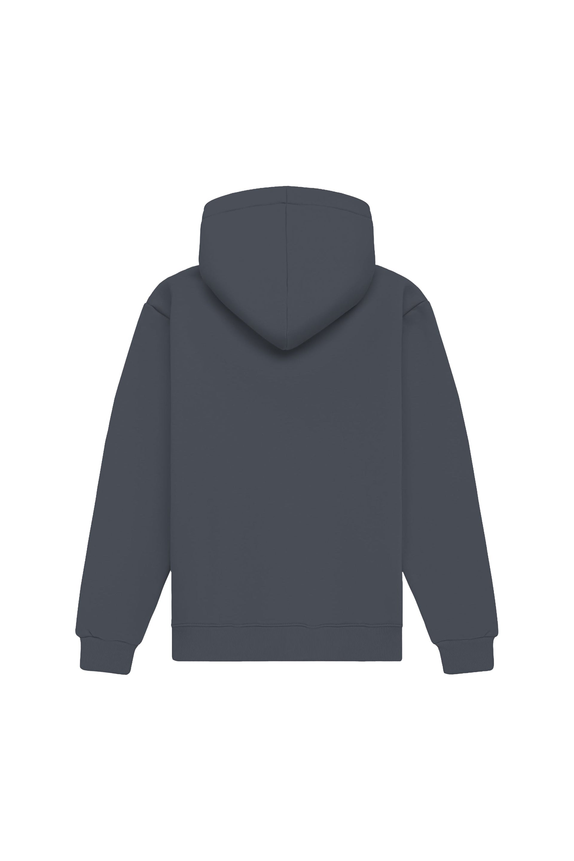 Bluza z kapturem Regular LIGHT LOOP GRAPHITE z certyfikowanej dzianiny idealna pod nadruk, wyprodukowana w Polsce