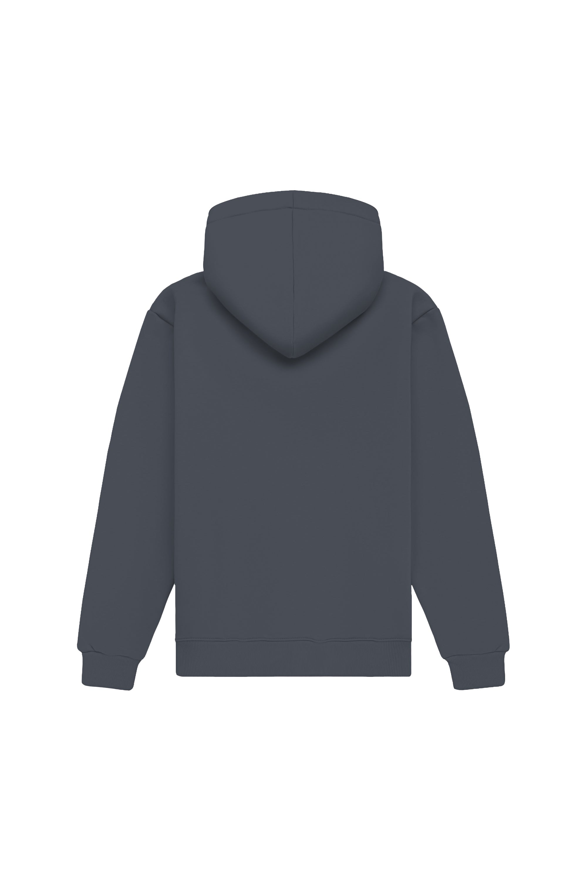Bluza z kapturem Regular LIGHT LOOP GRAPHITE z certyfikowanej dzianiny idealna pod nadruk, wyprodukowana w Polsce