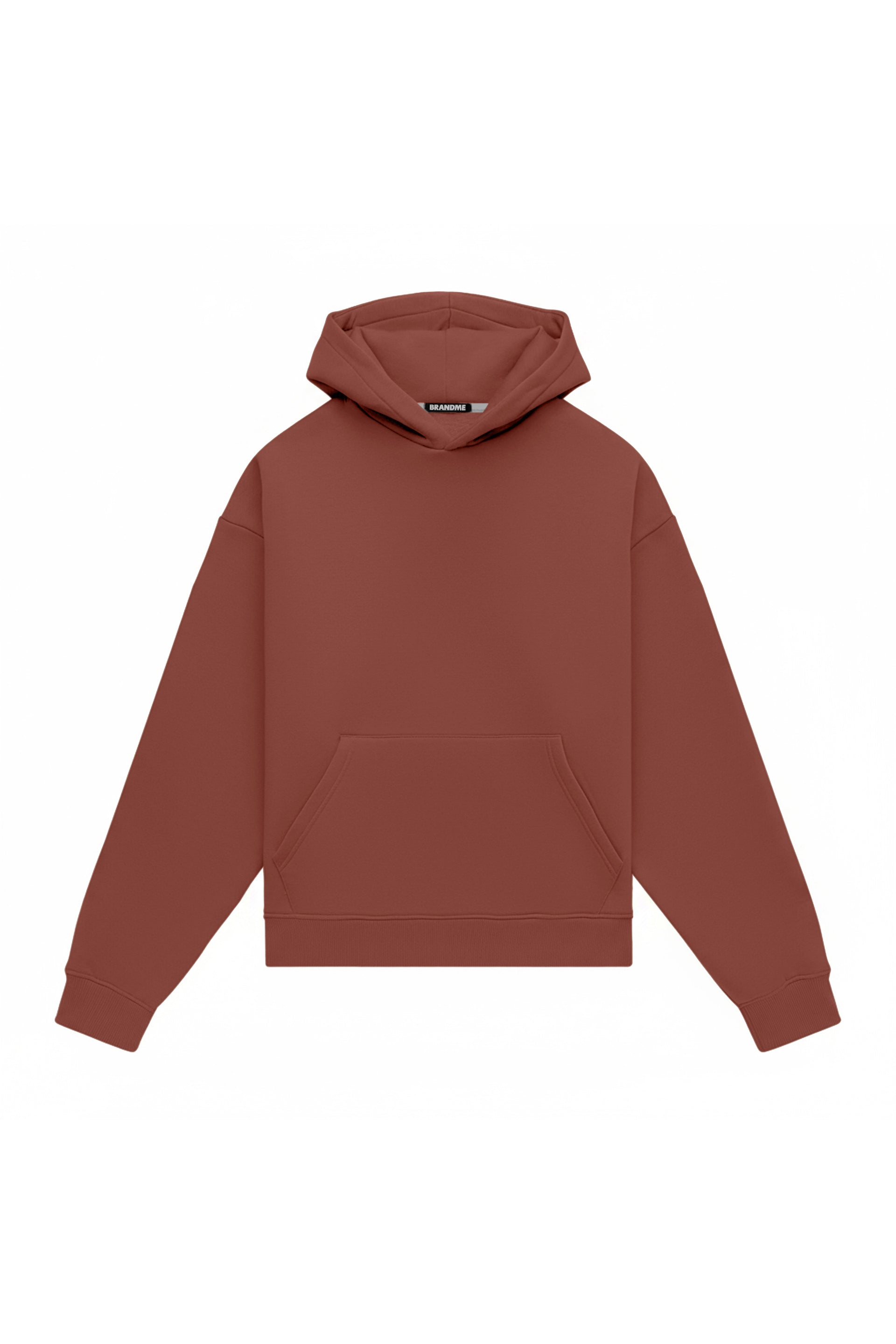 Hoodie oversize LIGHT BRUSHED CINNAMON