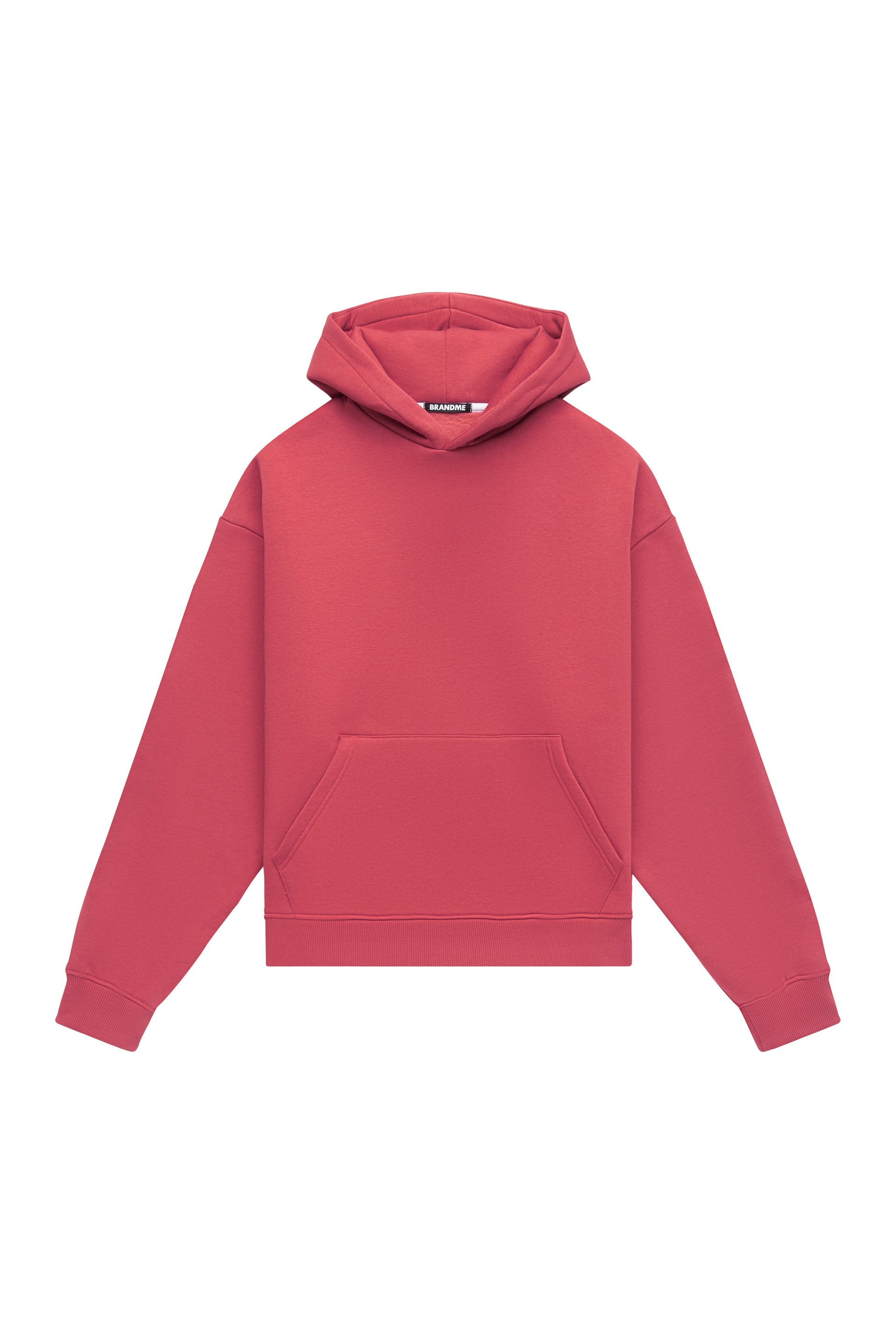 Hoodie oversize LIGHT BRUSHED CORAL
