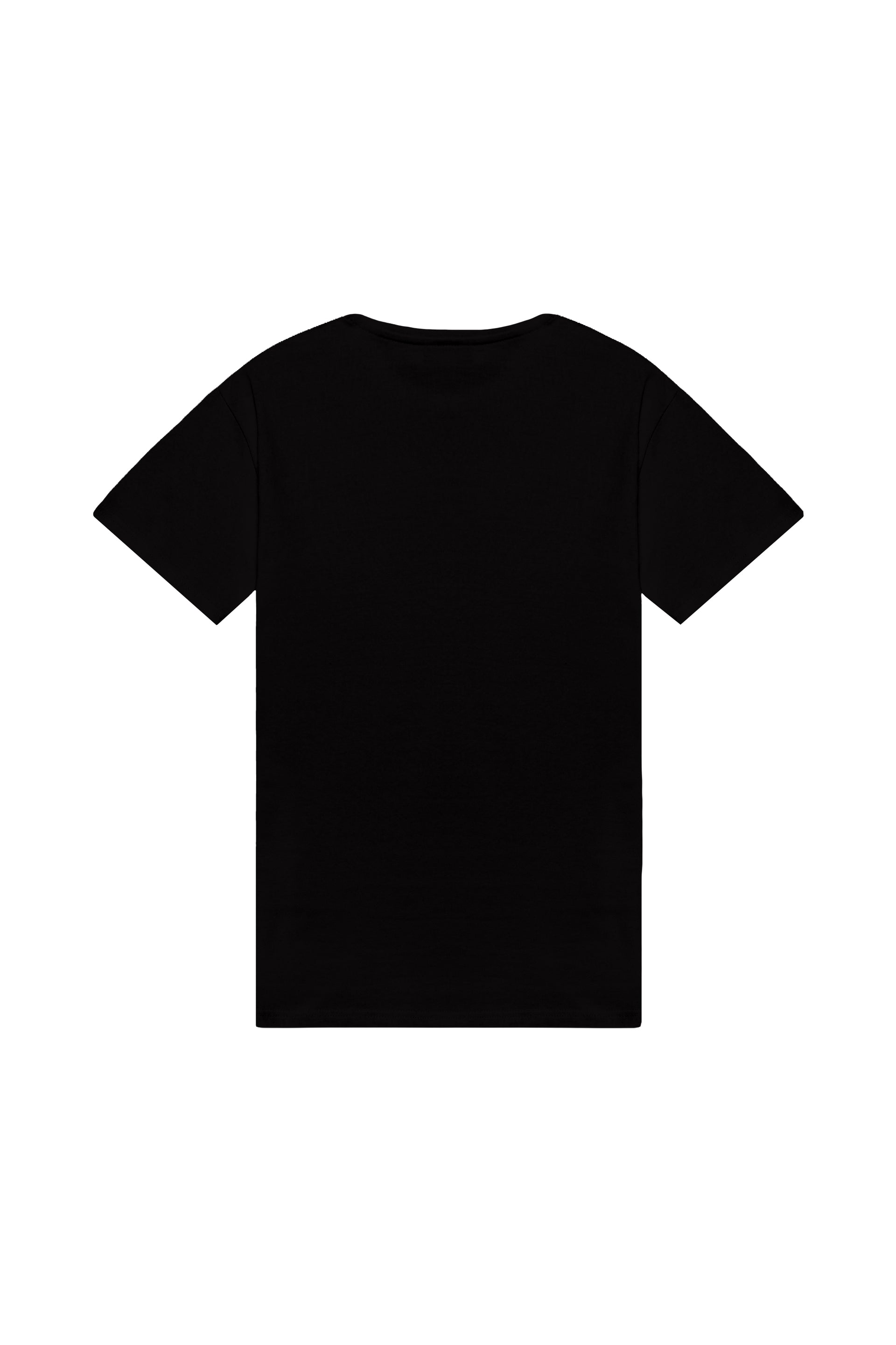 T-shirt regular STRETCH BLACK