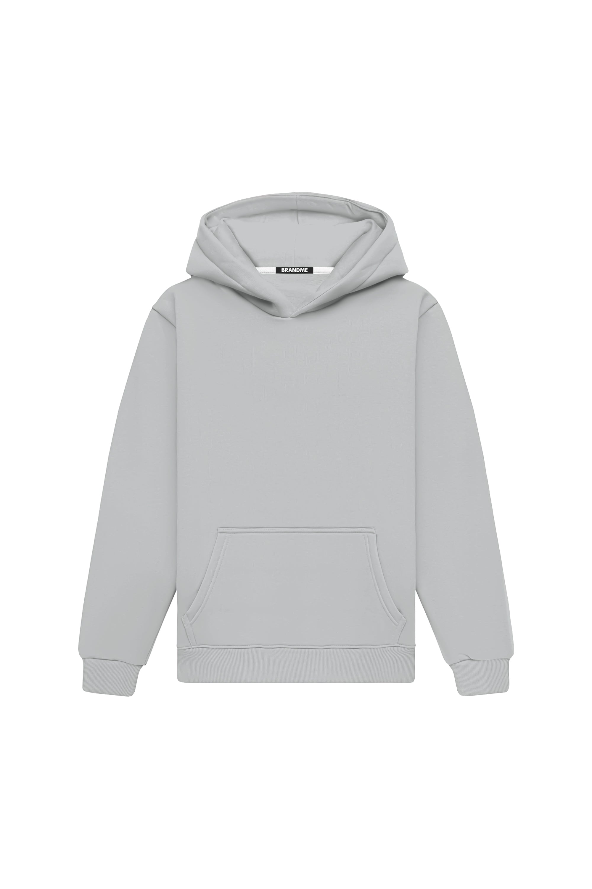 Bluza z kapturem Regular Light Loop Iceland produkcji polskiej, idealna pod nadruki, certyfikowana dzianina.