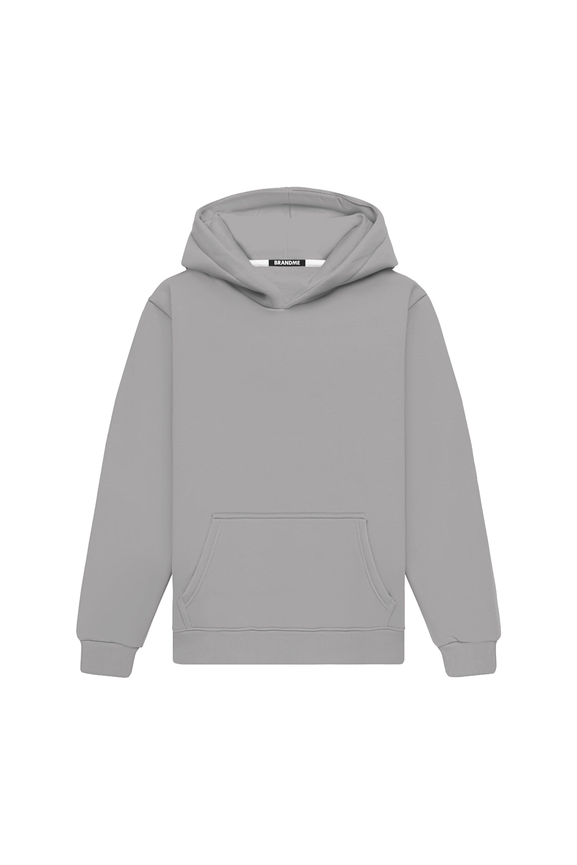 Bluza z kapturem regular LIGHT LOOP ANTARCTICA w kolorze jasnym, idealna pod nadruk, wyprodukowana w Polsce