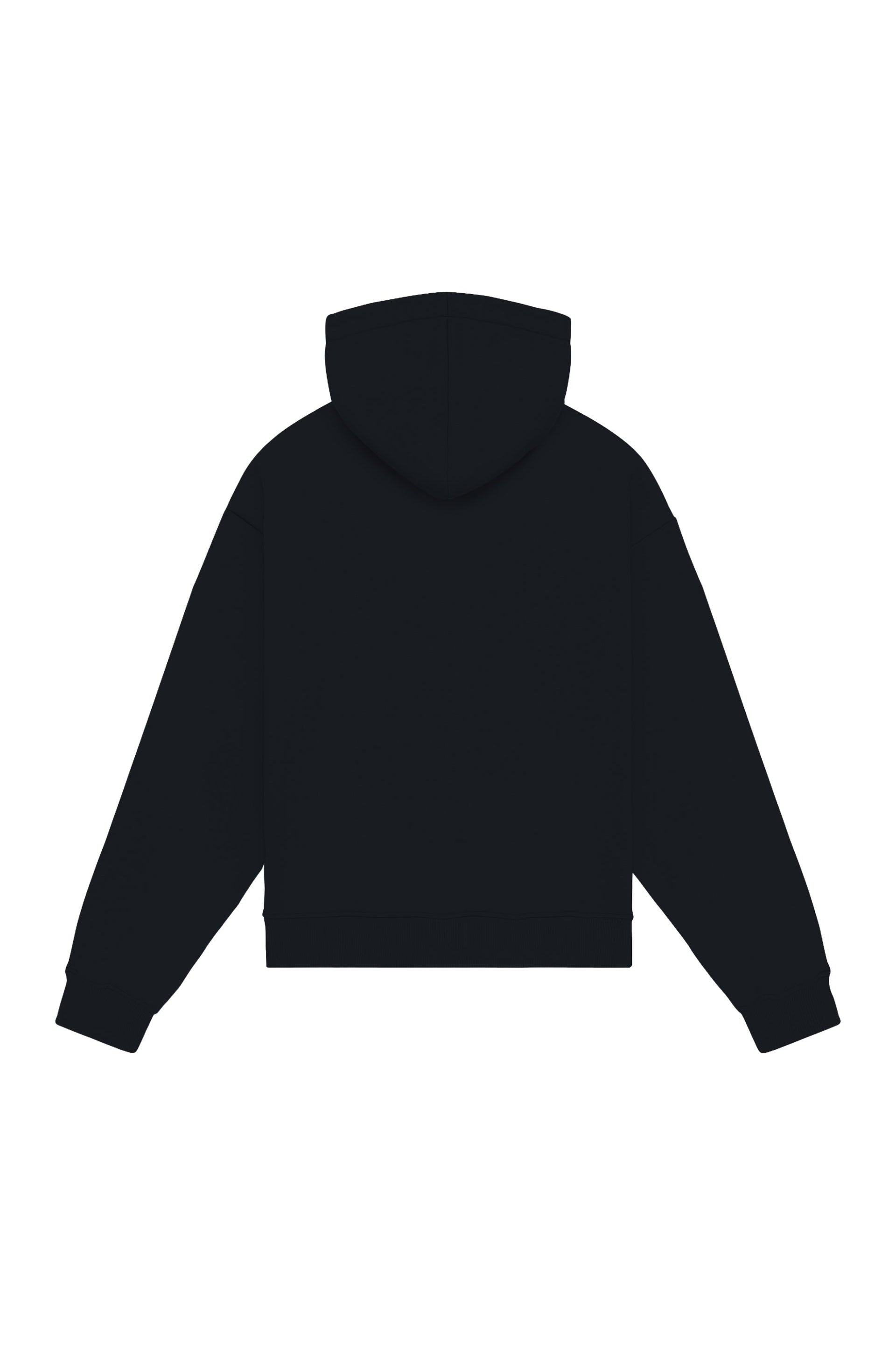 Hoodie oversize w kolorze anthracite melange z kapturem, wykonany z certyfikowanej dzianiny idealnej do nadruku, produkcja polska.
