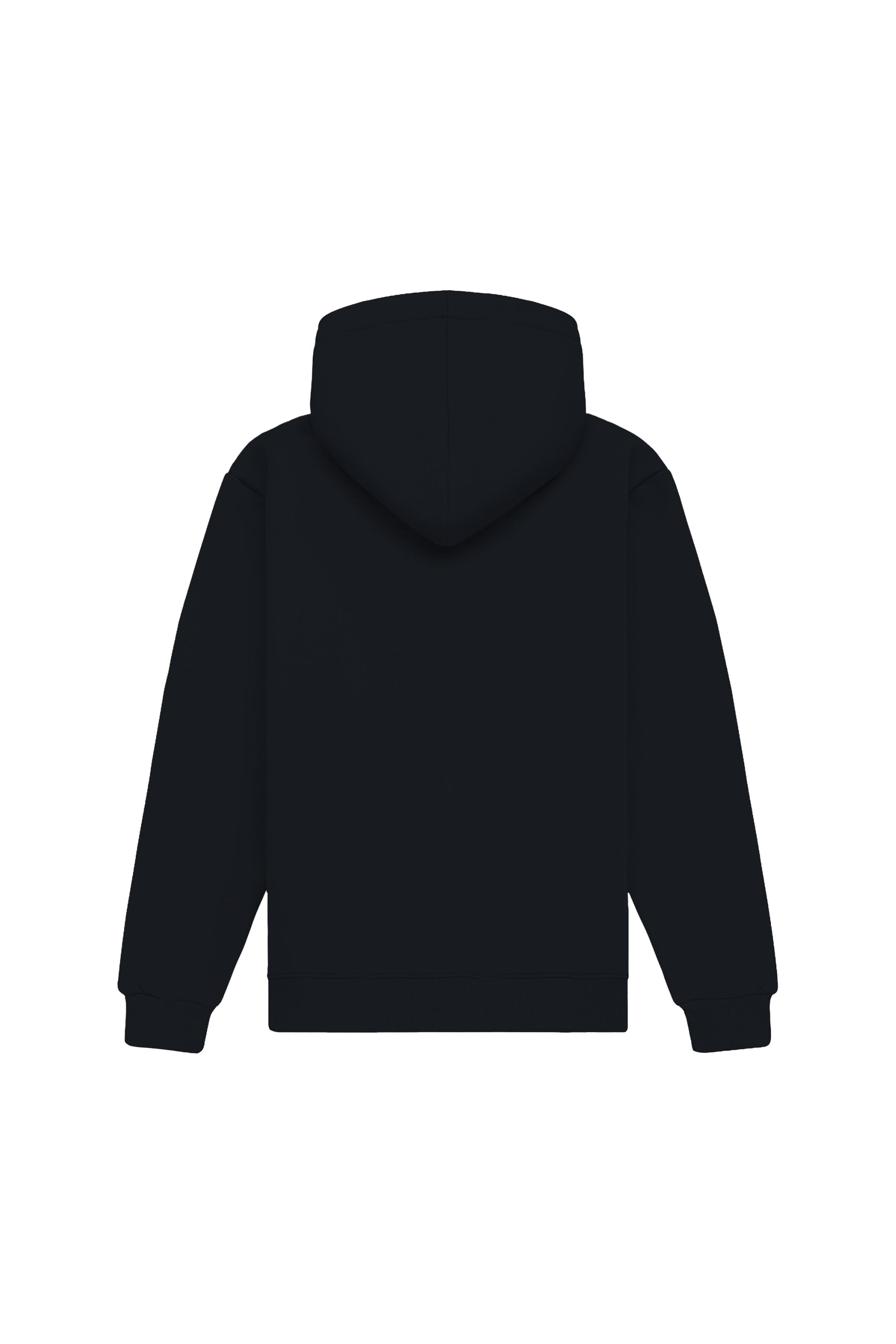Bluza z kapturem w kolorze anthracite melange w kroju regular, wyprodukowana w Polsce, idealna pod nadruk