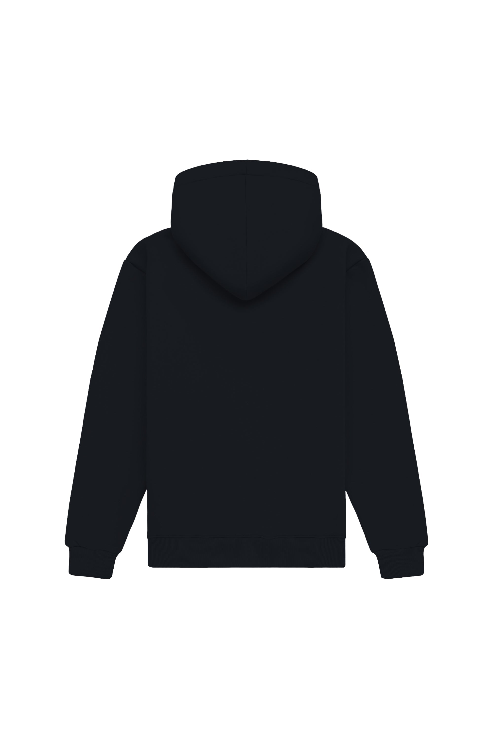 Bluza z kapturem w kolorze anthracite melange w kroju regular, wyprodukowana w Polsce, idealna pod nadruk