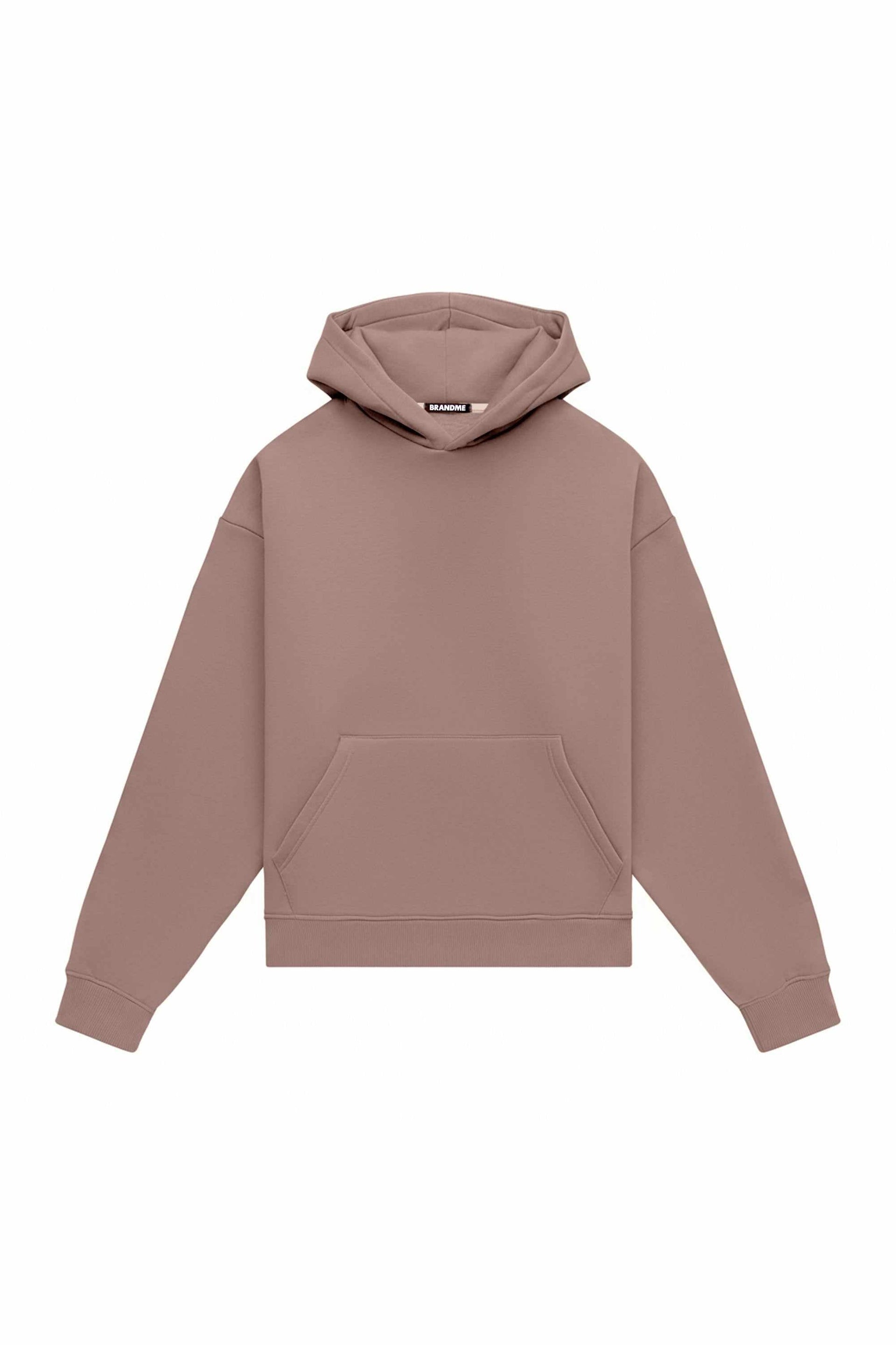 Bluza z kapturem oversize LIGHT BRUSHED FAIRY TALE, Polska, certyfikowana dzianina idealna pod nadruk