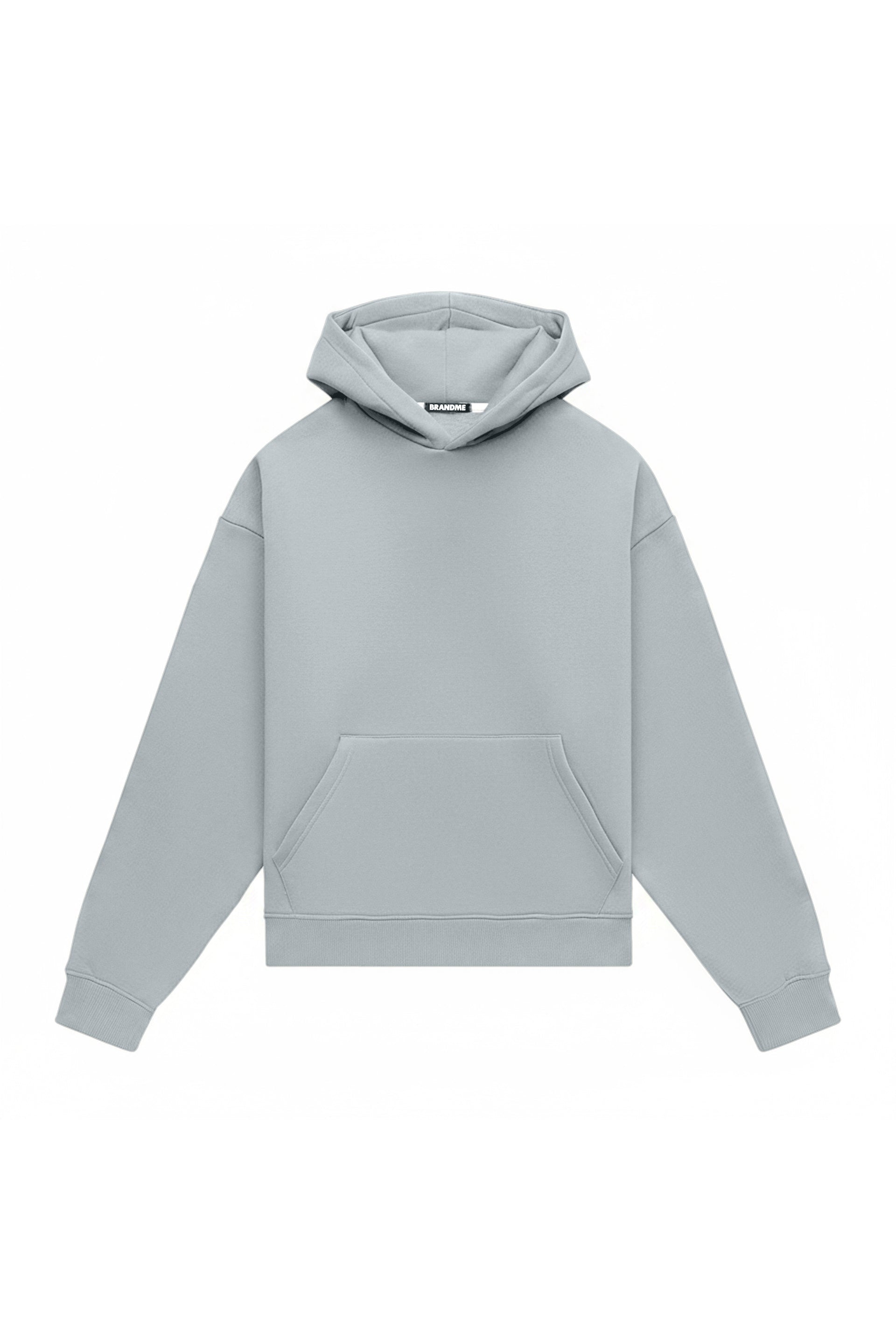 Hoodie oversize LIGHT BRUSHED GRAY