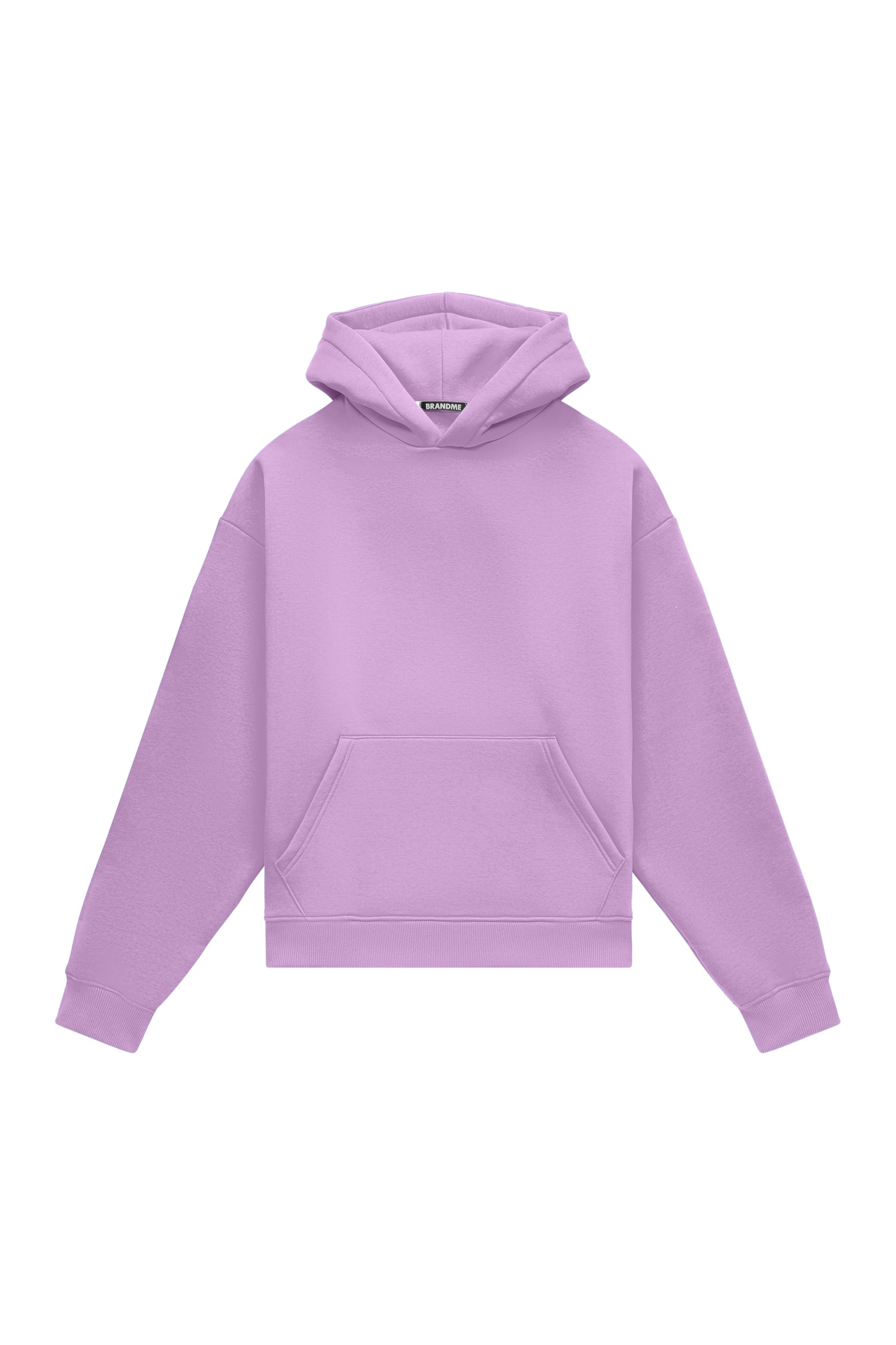 Hoodie oversize LIGHT BRUSHED LILAC