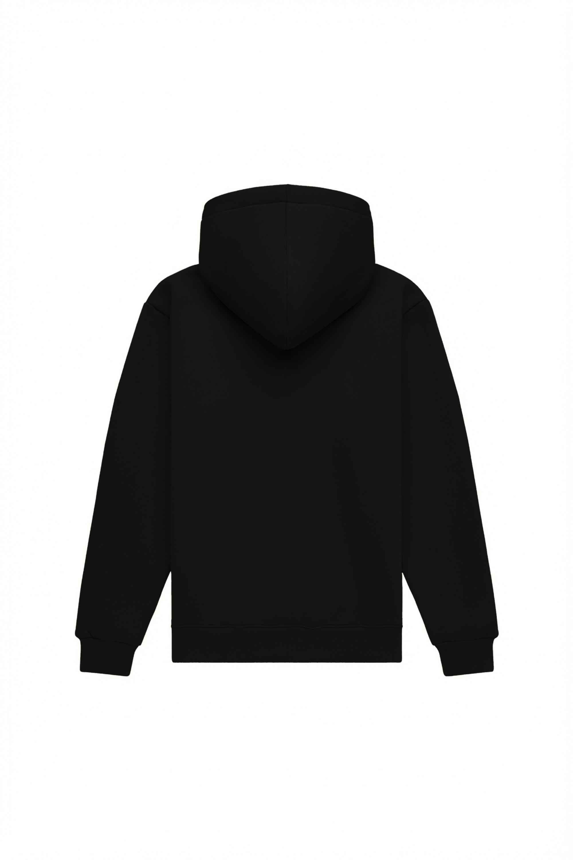 Hoodie regular Light Brushed Anthracite Melange with hood and certified fabric ideal for printing