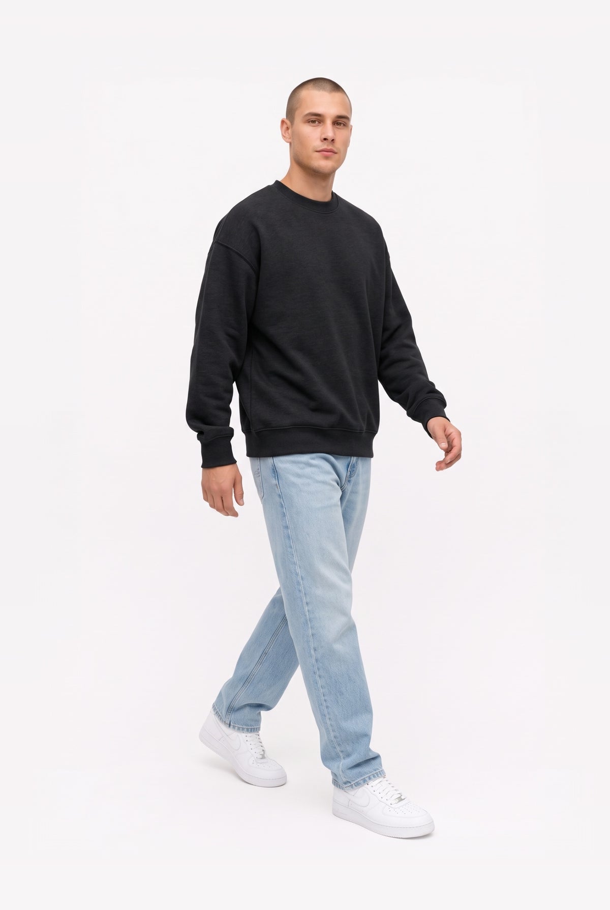 Oversize hoodie - brushed in 3 variants