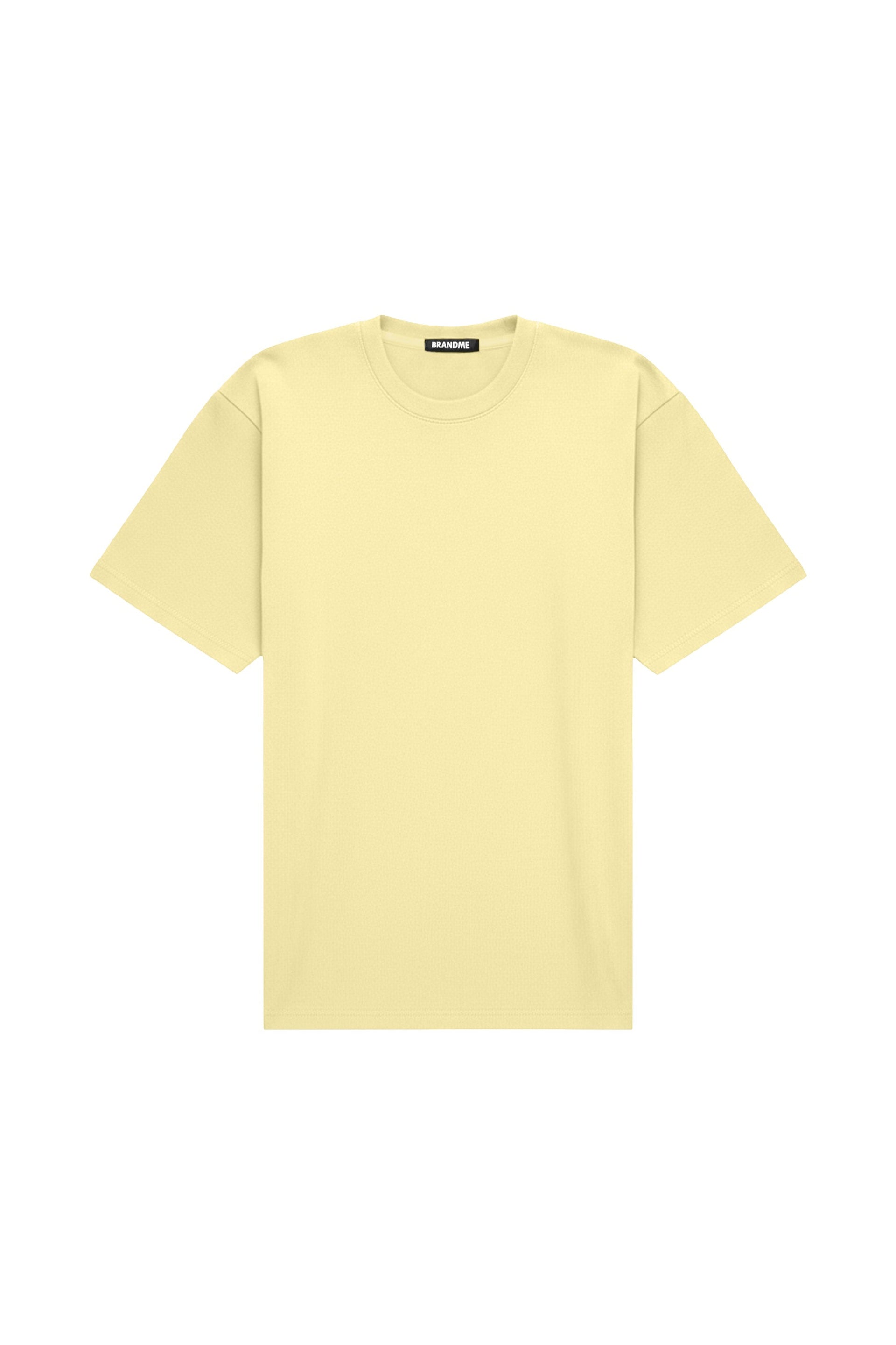 Oversize T-shirt LIGHT B-002 made in Poland, certified fabric, ideal for printing methods like screen print, DTG, DTF, and embroidery