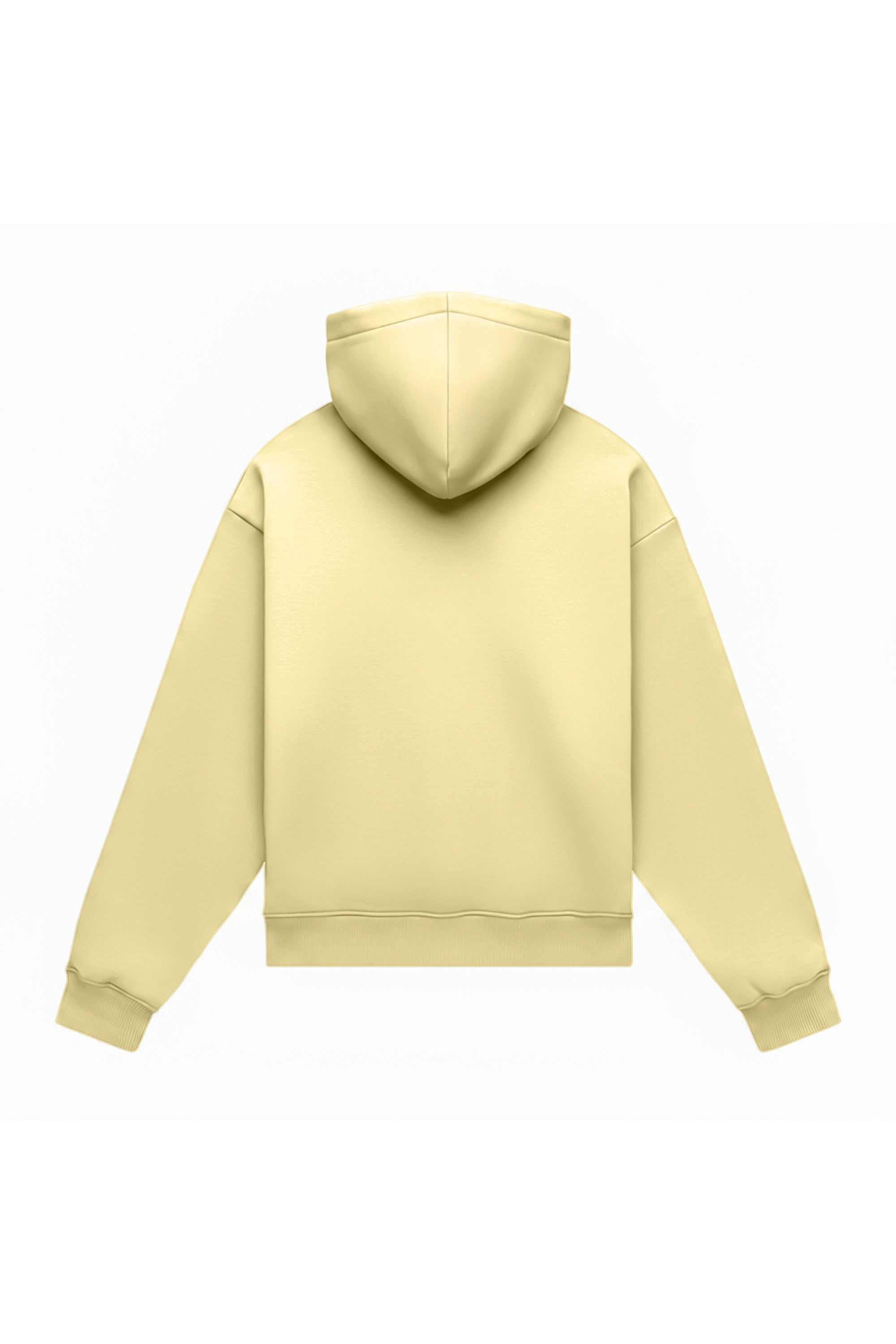 Hoodie oversize MEDIUM BRUSHED B-002 in grey with certified quality fabric, made in Poland, suitable for printing and embroidery