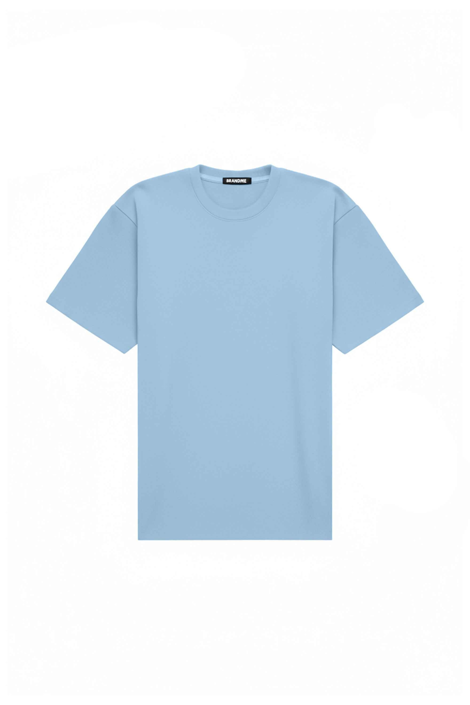 T-shirt oversize LIGHT B-005 made in Poland with certified fabric, ideal for printing and embroidery