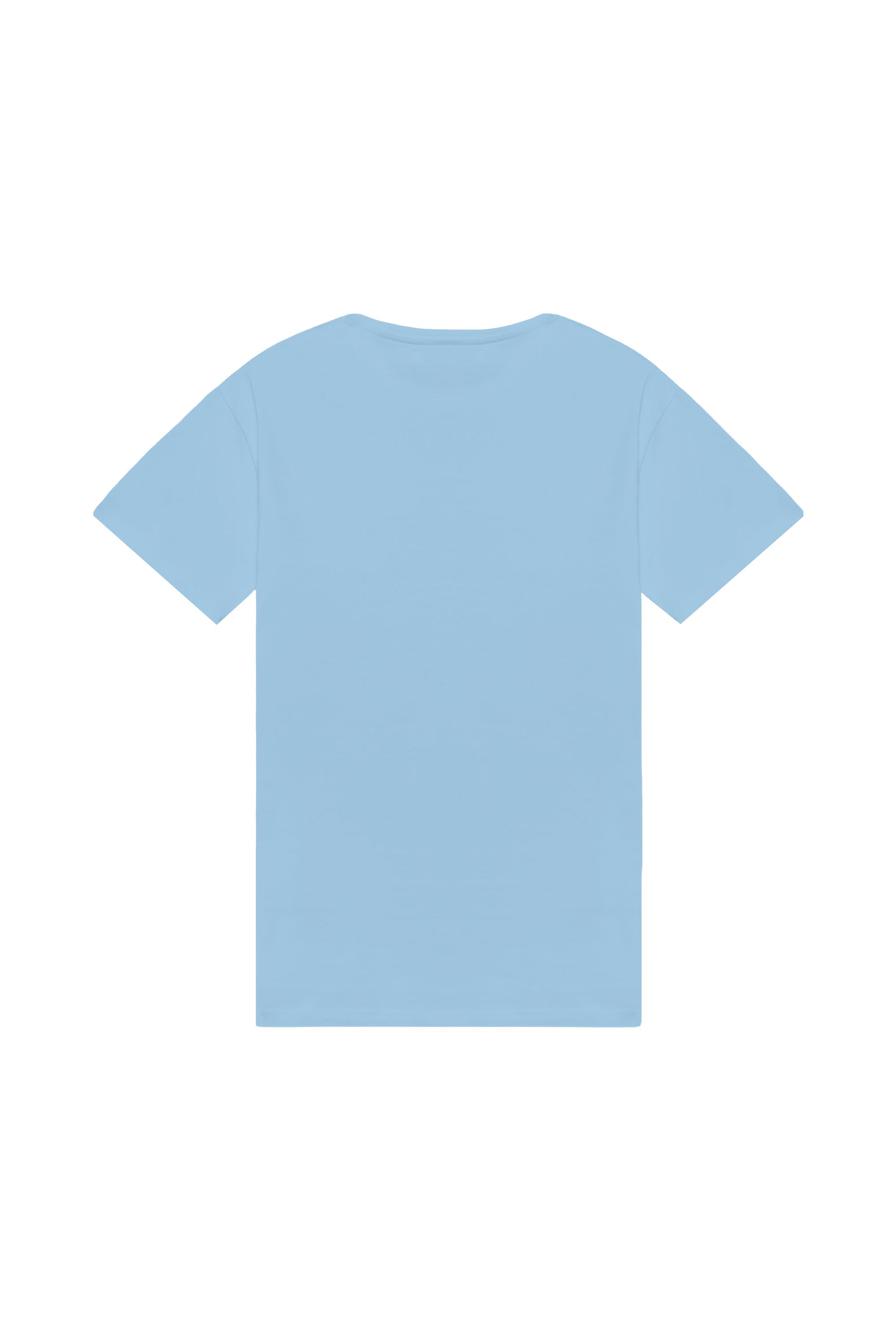 T-shirt regular LIGHT B-005 in white made in Poland with OEKO-TEX certified fabric ideal for printing and embroidery