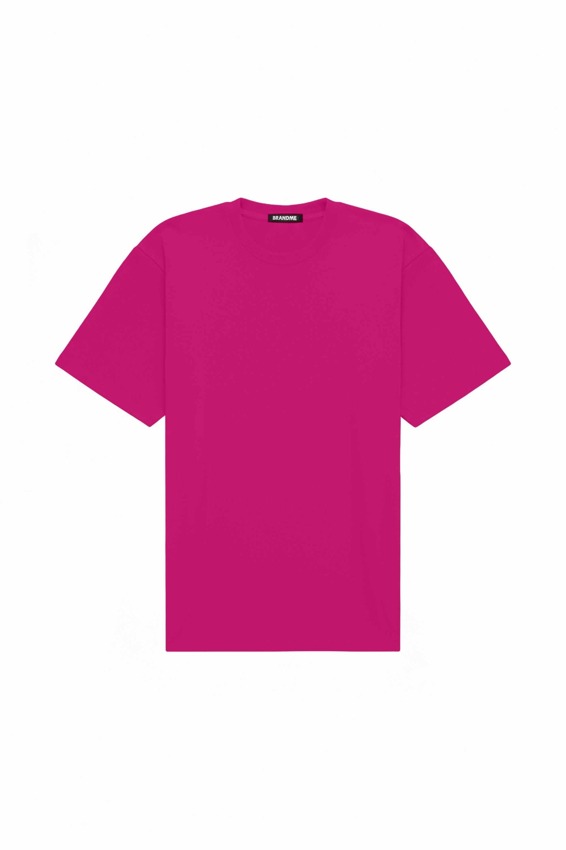 T-shirt oversize LIGHT B-011 in white, made in Poland, ideal for printing and embroidery
