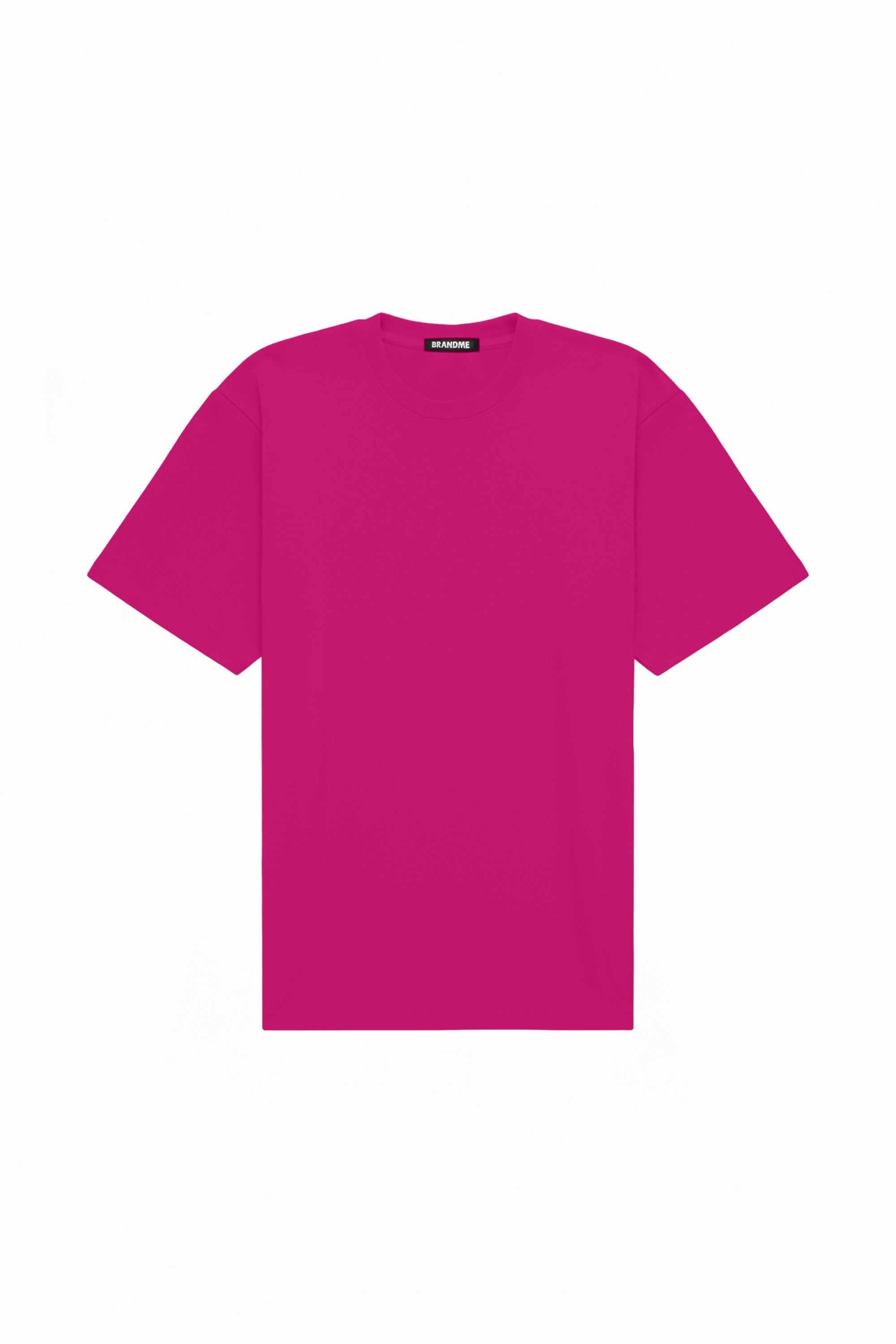 T-shirt oversize LIGHT B-011 in white, made in Poland, ideal for printing and embroidery