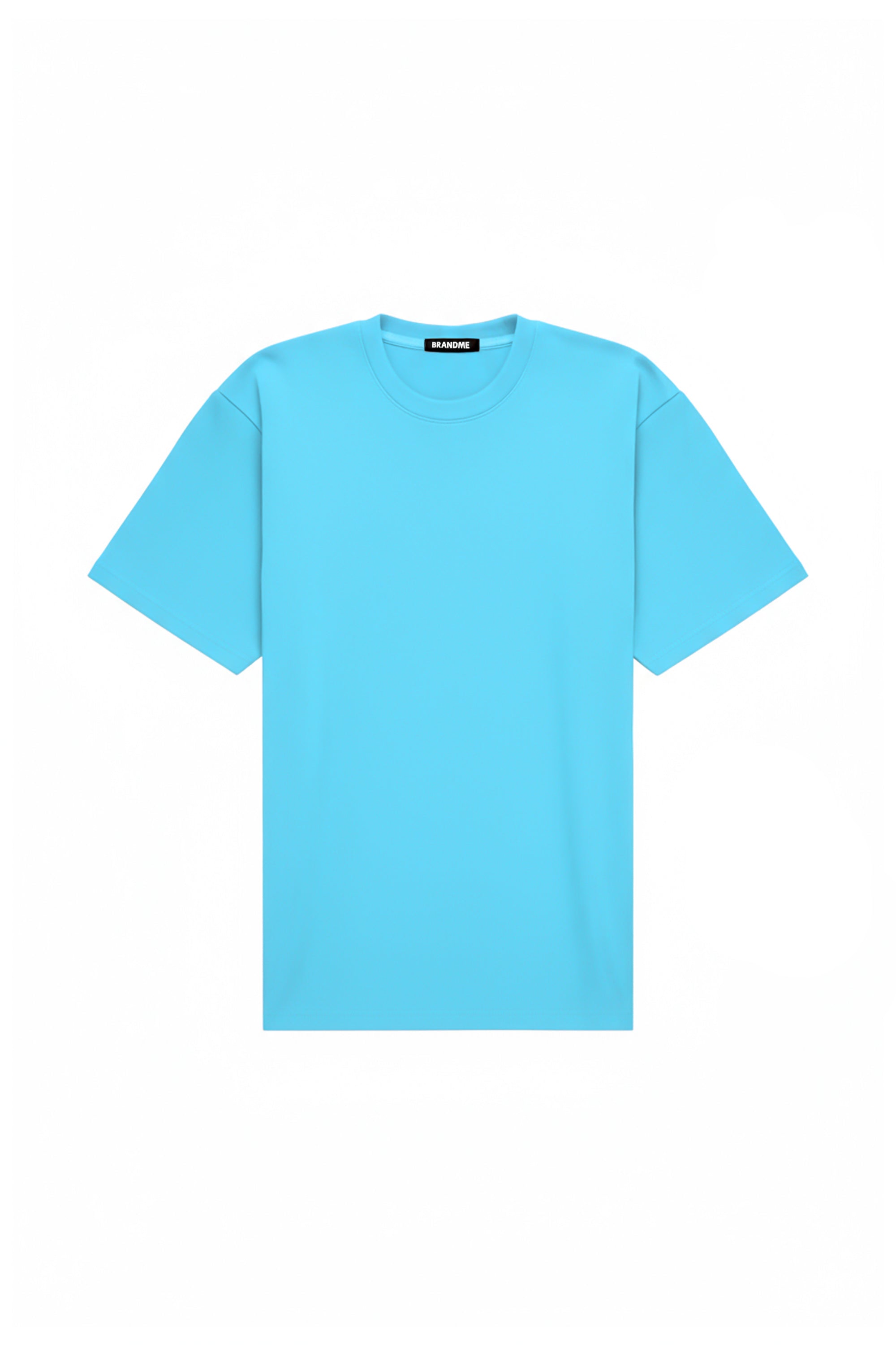 Oversize T-shirt LIGHT B-033 made in Poland with certified fabric suitable for printing