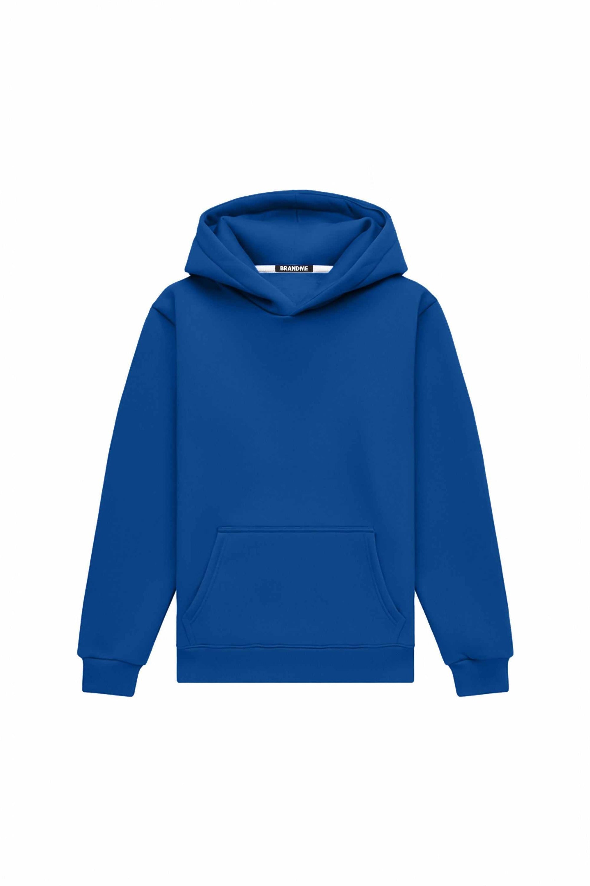 Bluza z kapturem regular MEDIUM BRUSHED B-037, certyfikowana, idealna pod nadruk, produkowana w Polsce