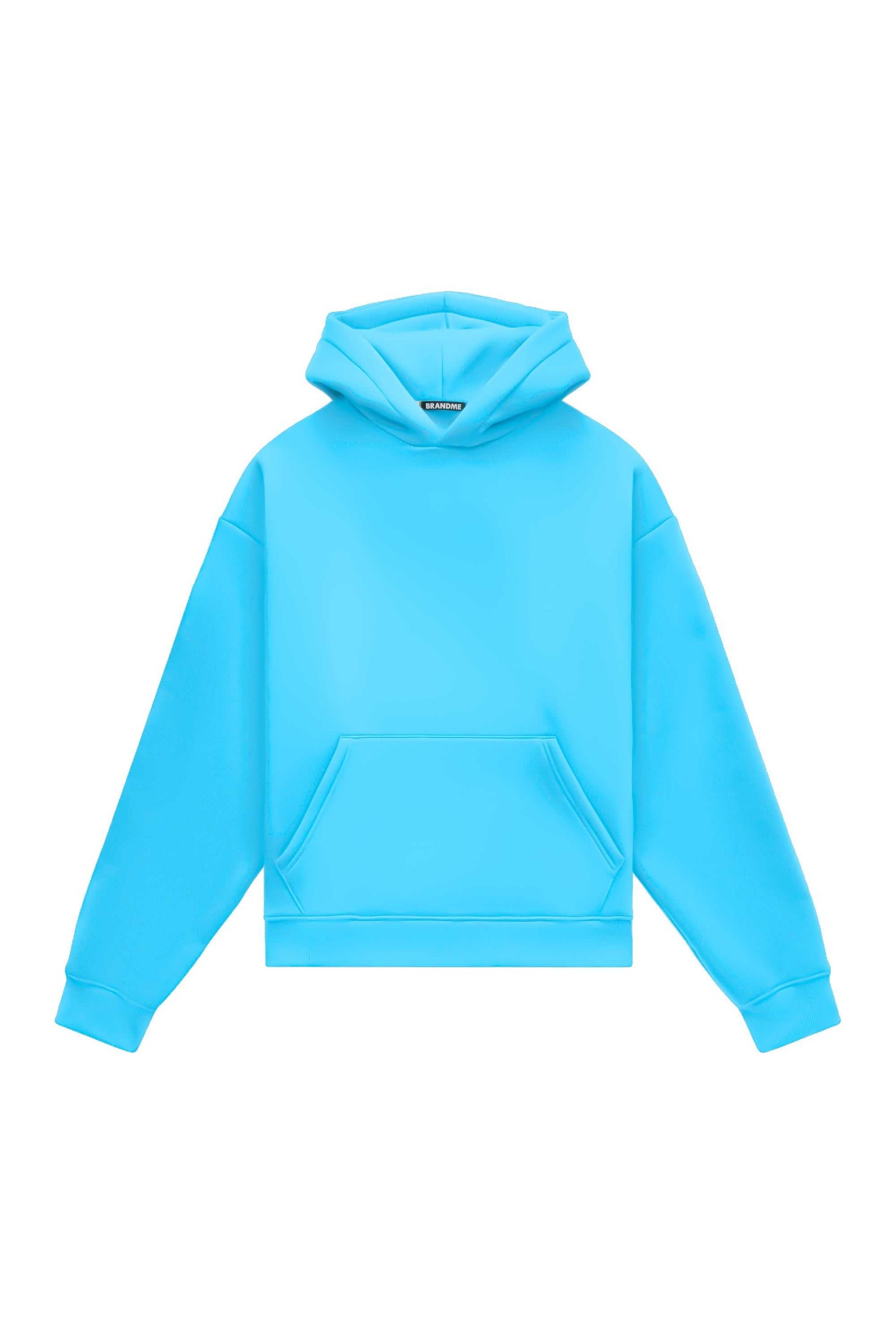 Oversize hoodie MEDIUM BRUSHED B-051 made in Poland, ideal for printing and embroidery