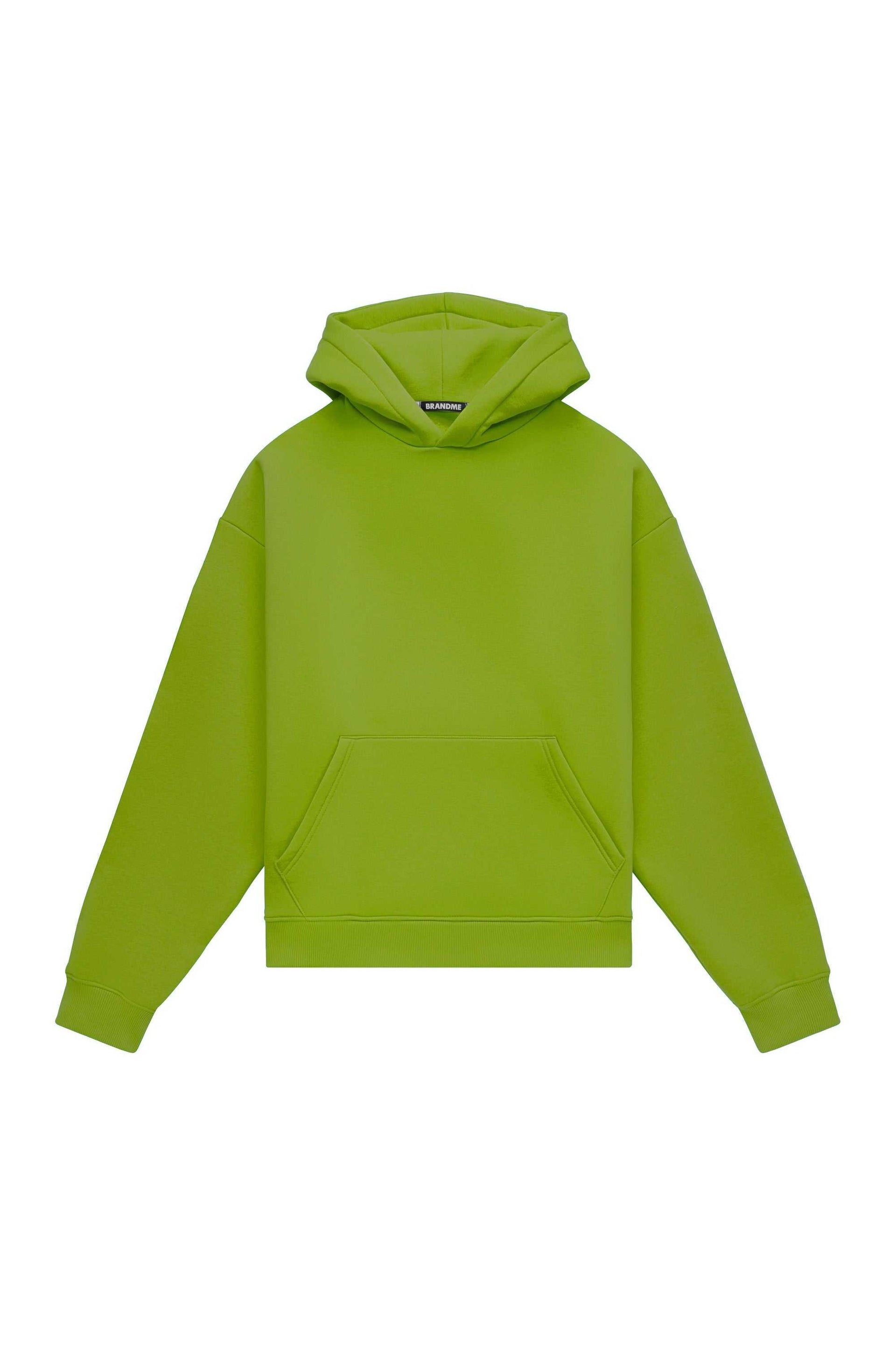 Oversized hoodie made in Poland with certified fabric ideal for printing and embroidery