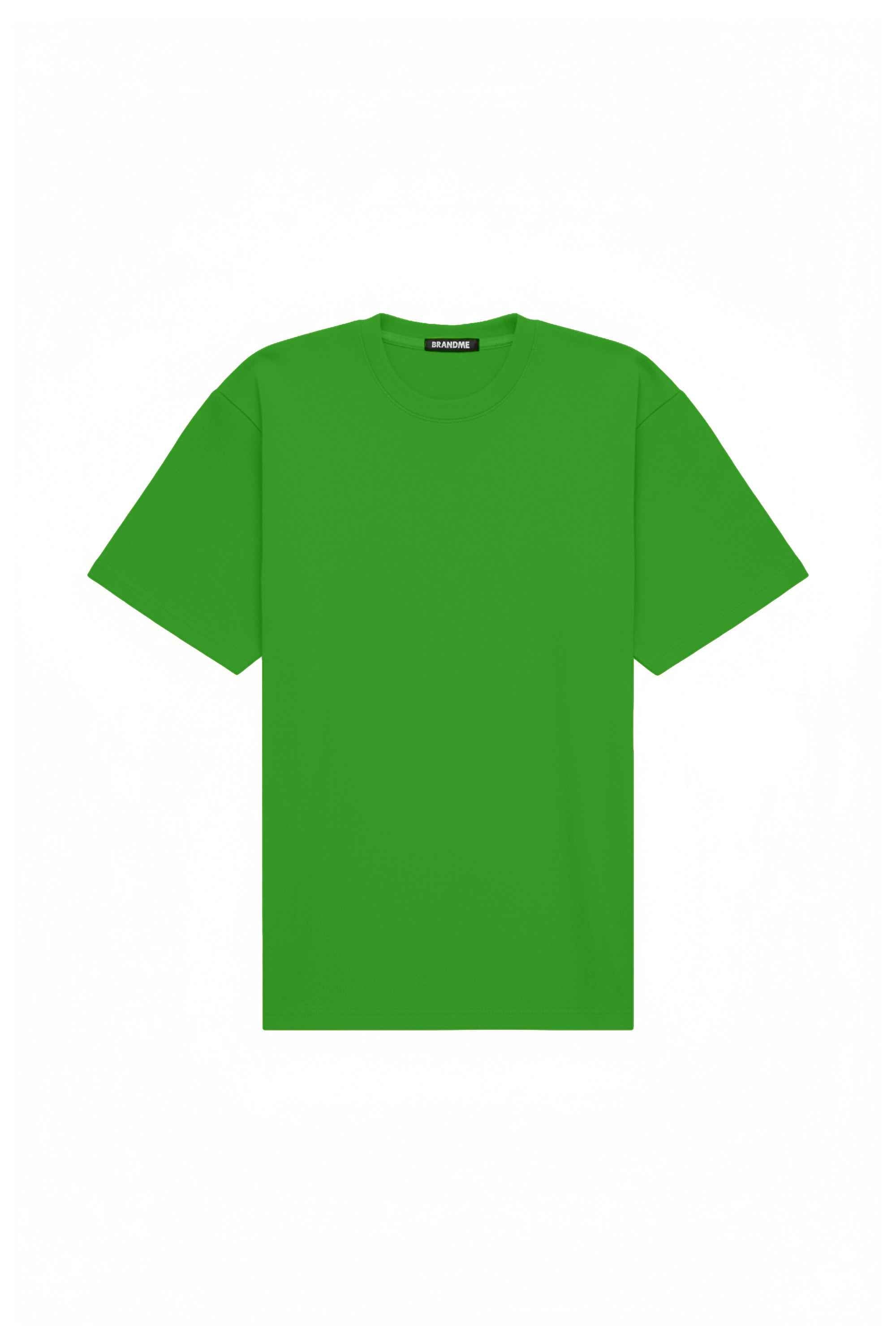 T-shirt oversize biały wykonany z certyfikowanej dzianiny idealny pod nadruki, wyprodukowany w Polsce