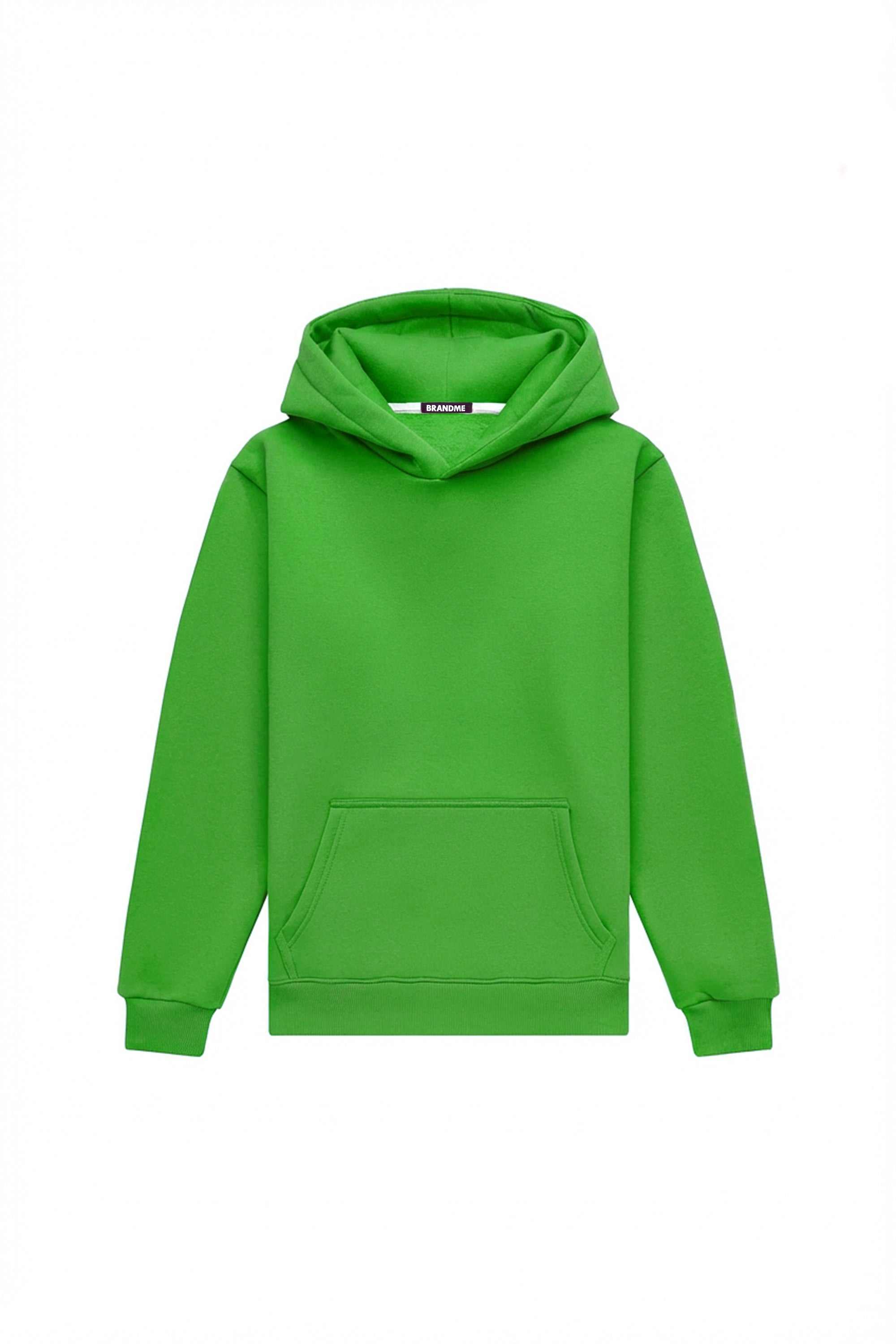 Regular fit hoodie medium brushed B-61 in navy blue, ideal for printing, made in Poland