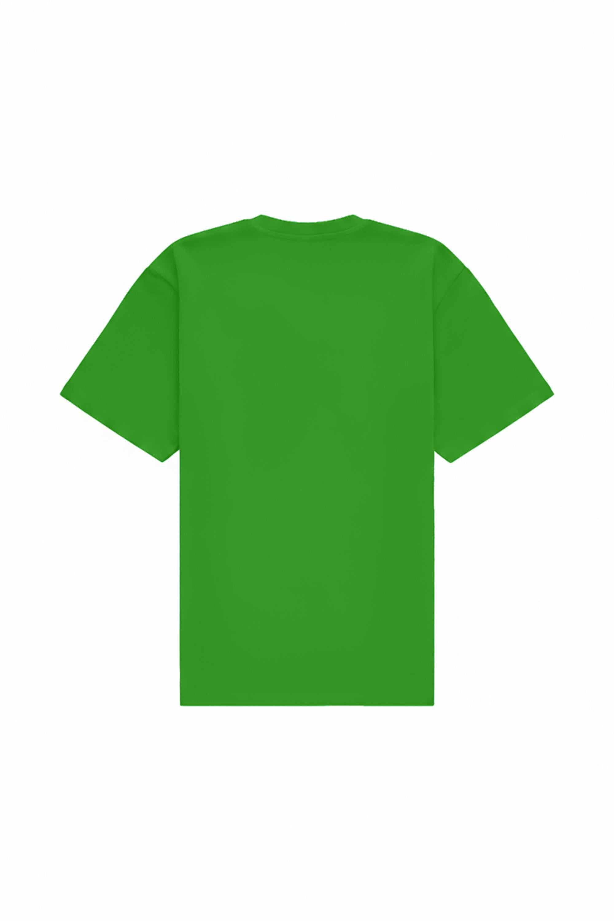 T-shirt oversize w kroju, wykonany w Polsce, idealny pod nadruk, certyfikowana dzianina