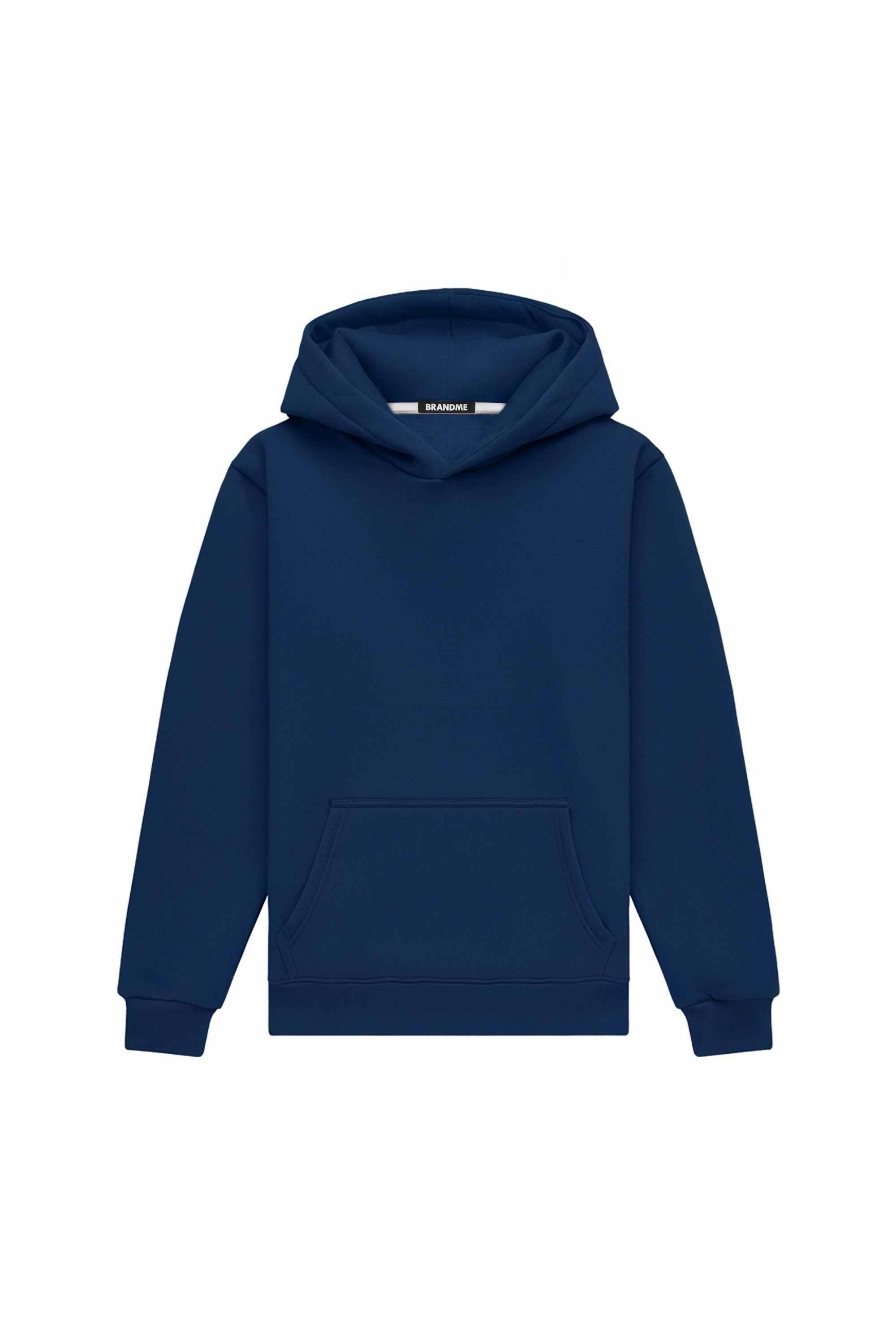 Bluza z kapturem regular MEDIUM BRUSHED B-068, polska, certyfikowana, idealna pod nadruk
