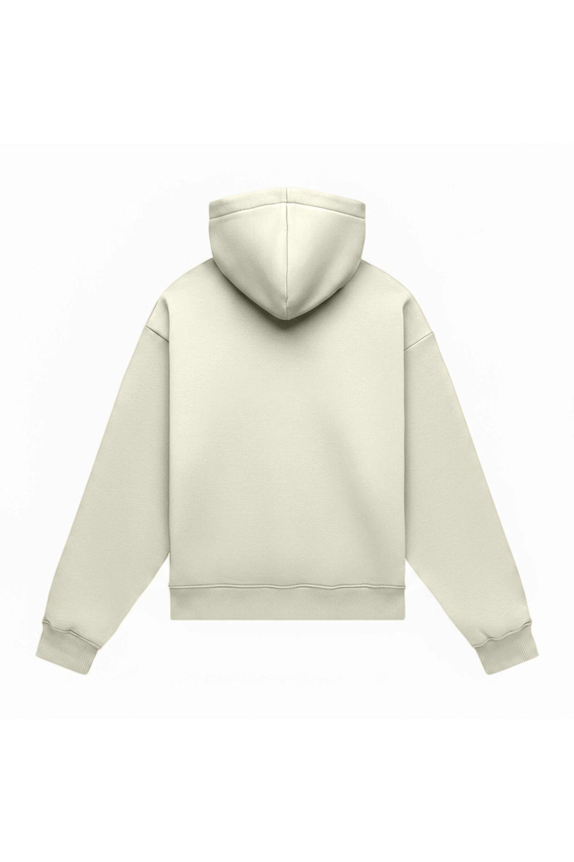 Oversize hoodie MEDIUM BRUSHED B-083 in blue, certified fabric, perfect for printing, made in Poland