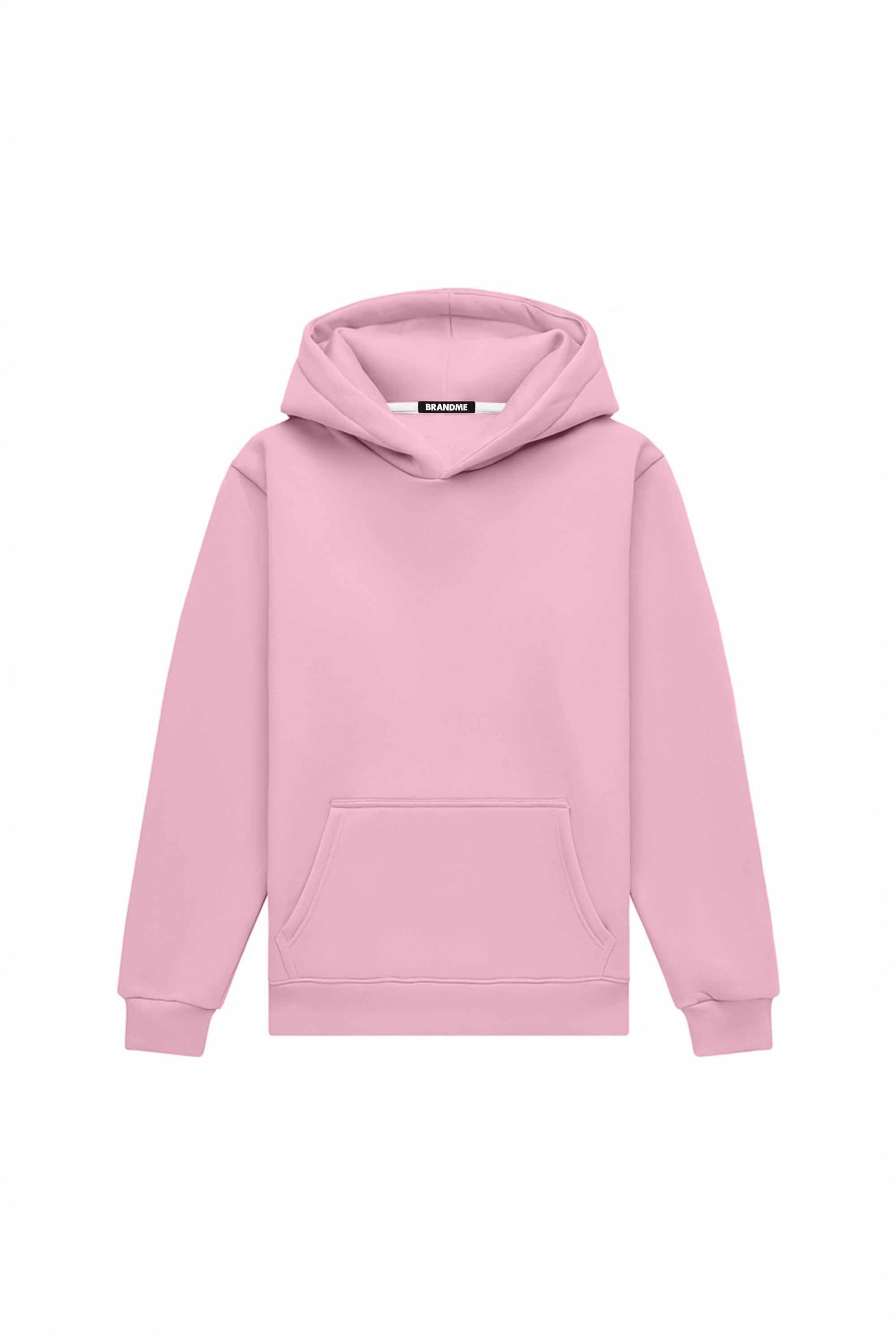 Bluza z kapturem regular medium brushed B-087, polska, jakościowa dzianina idealna pod nadruk
