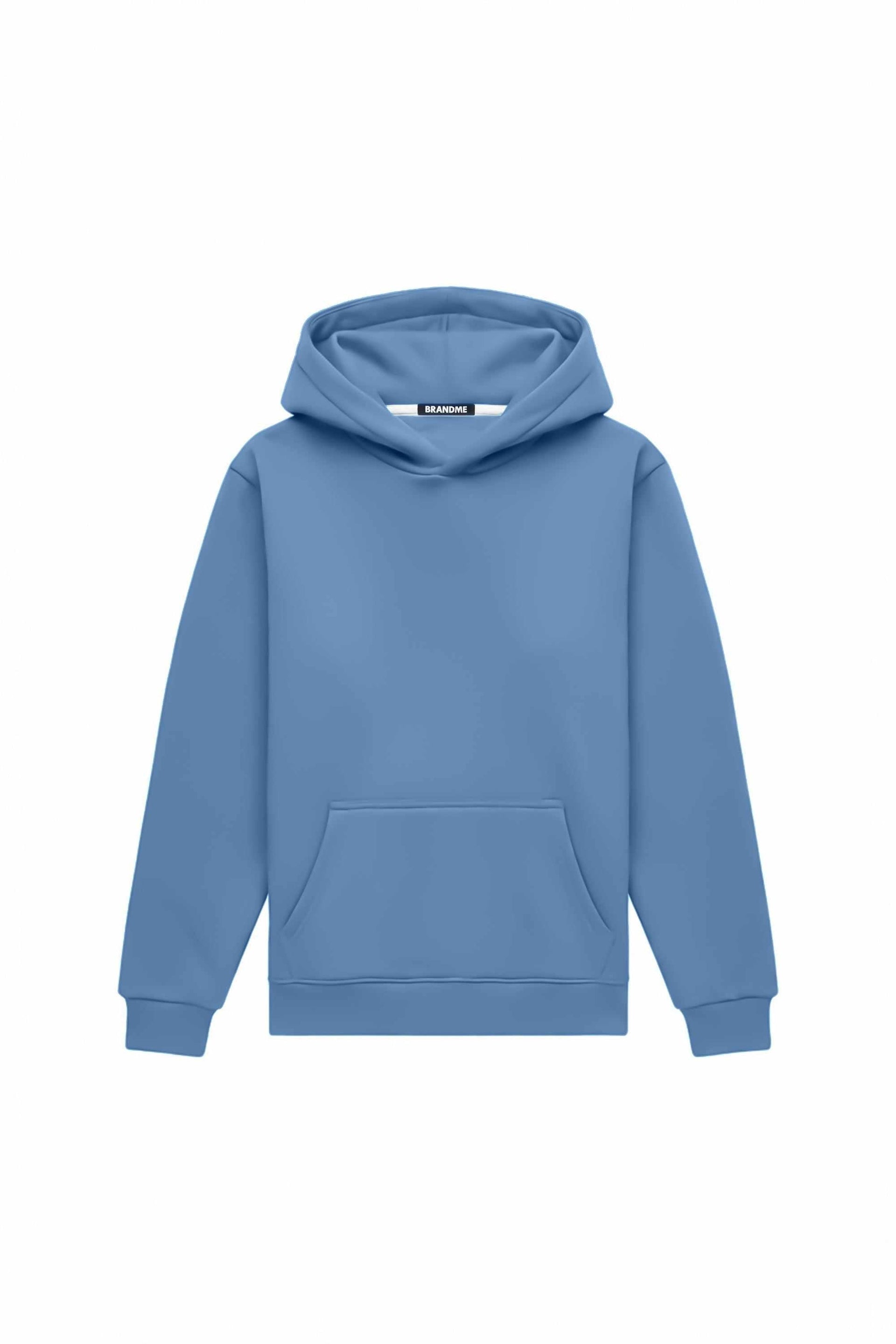 Regular fit medium brushed hoodie with quality certified fabric ideal for printing