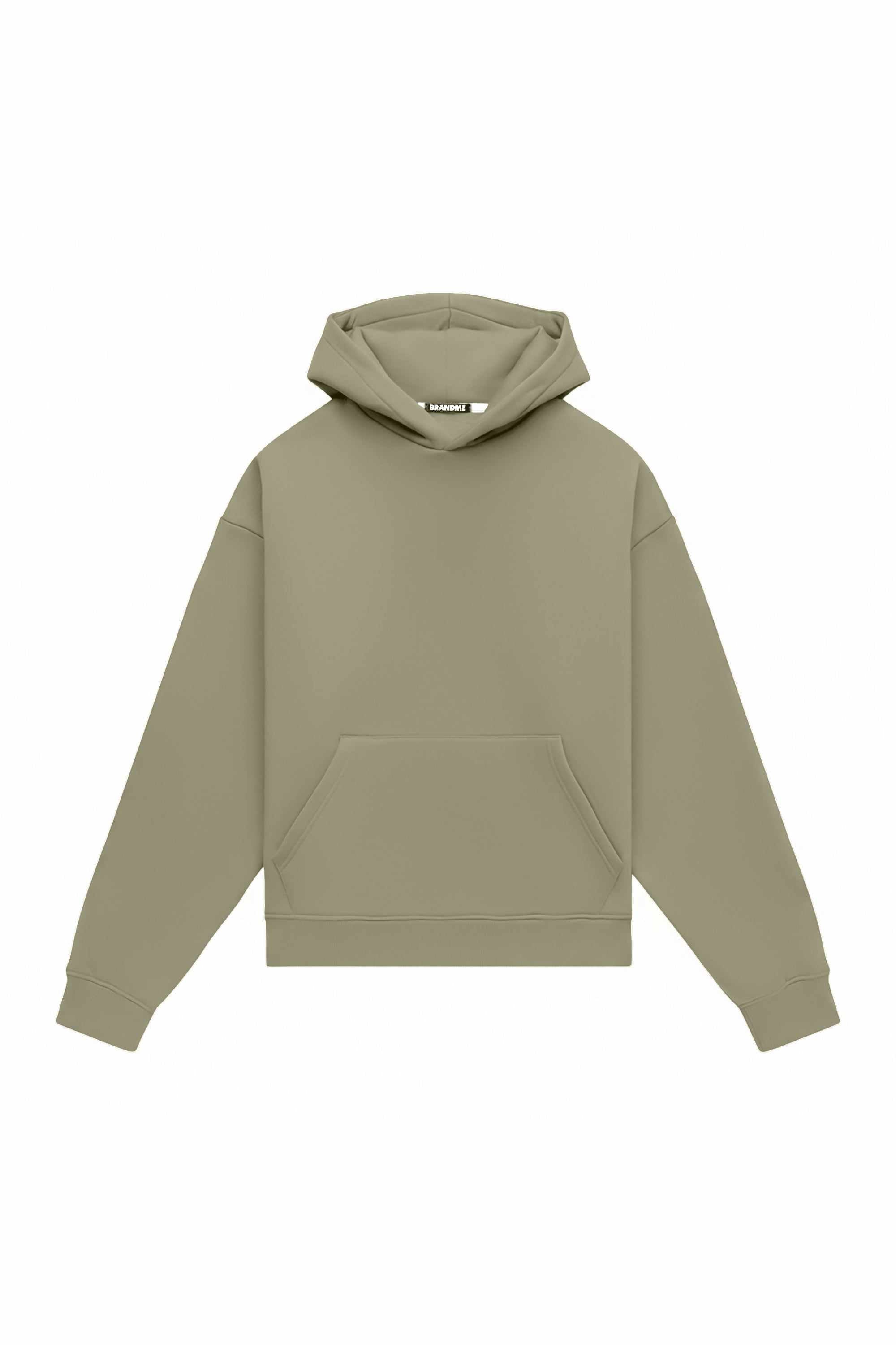 Hoodie oversize MEDIUM BRUSHED B-095 with hood in oversized cut made in Poland ideal for printing